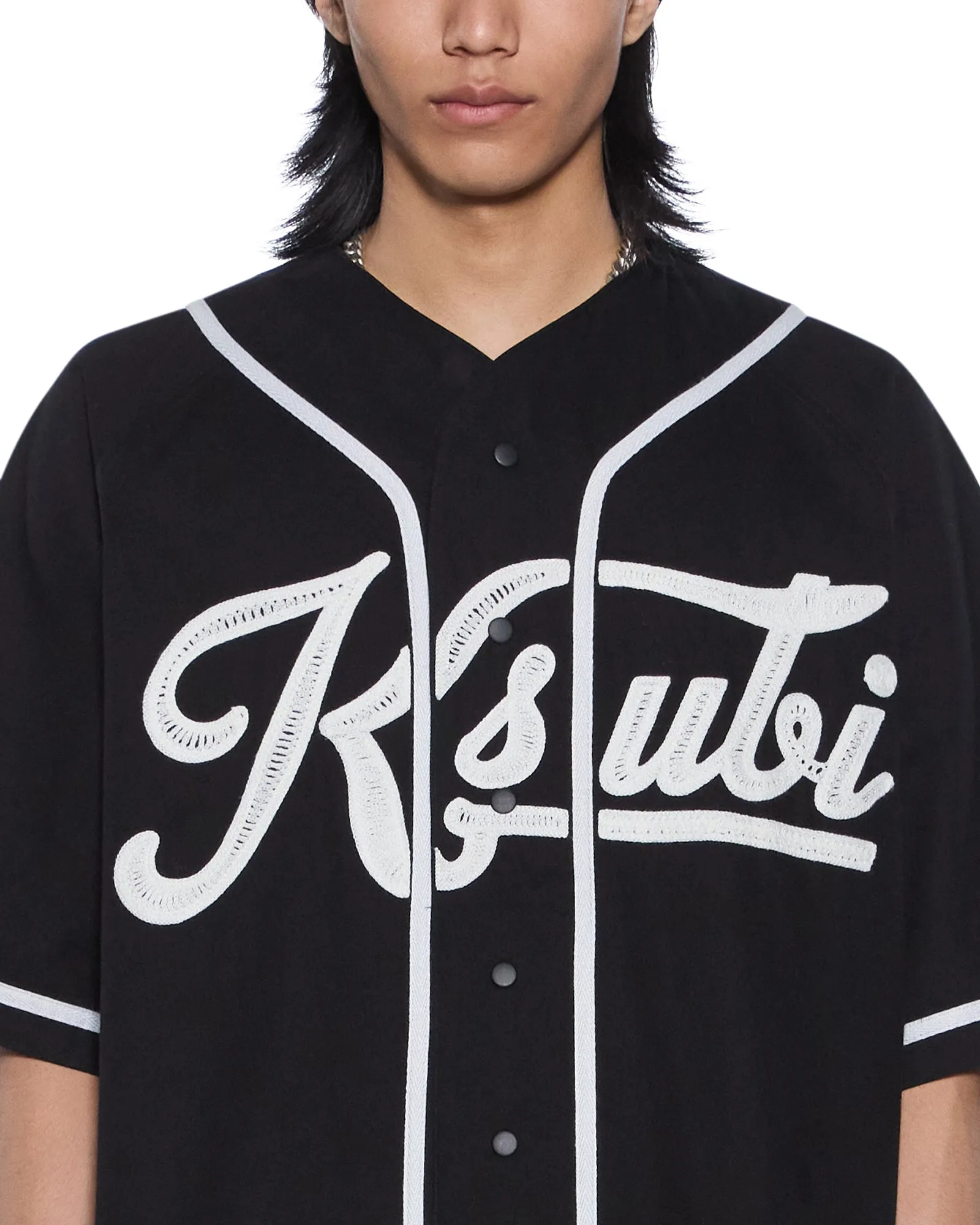 OUTFIELD SS JERSEY BLACK sold by Ksubi product image thumbnail 4