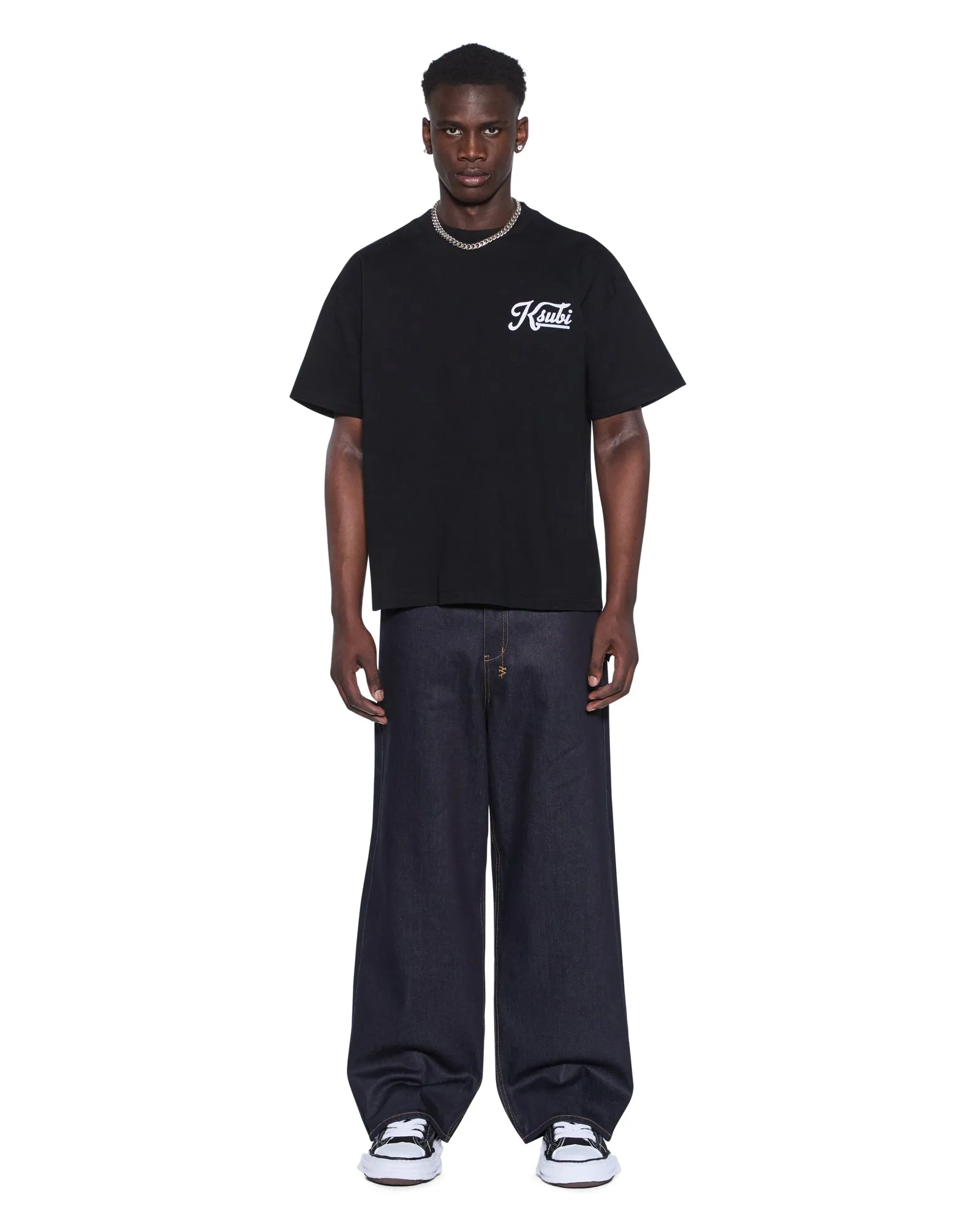 OUTFIELD EKCESS SS TEE BLACK sold by Ksubi product image thumbnail 2