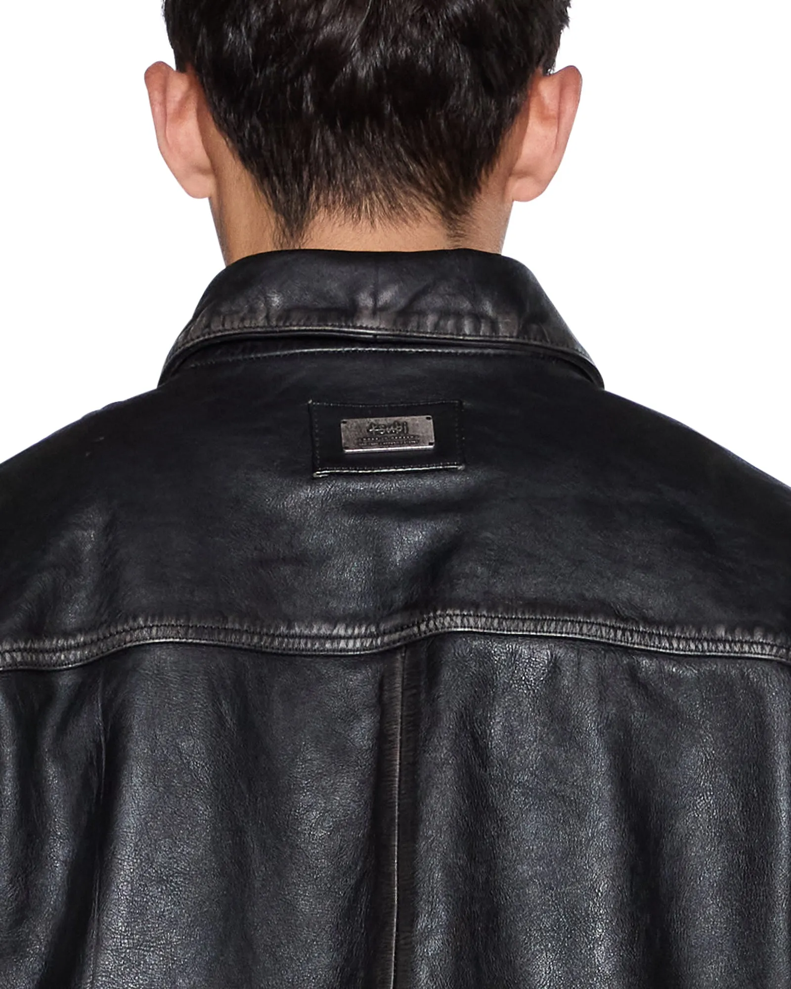 ELDORADO LEATHER JACKET BLACK sold by Ksubi product image thumbnail 3