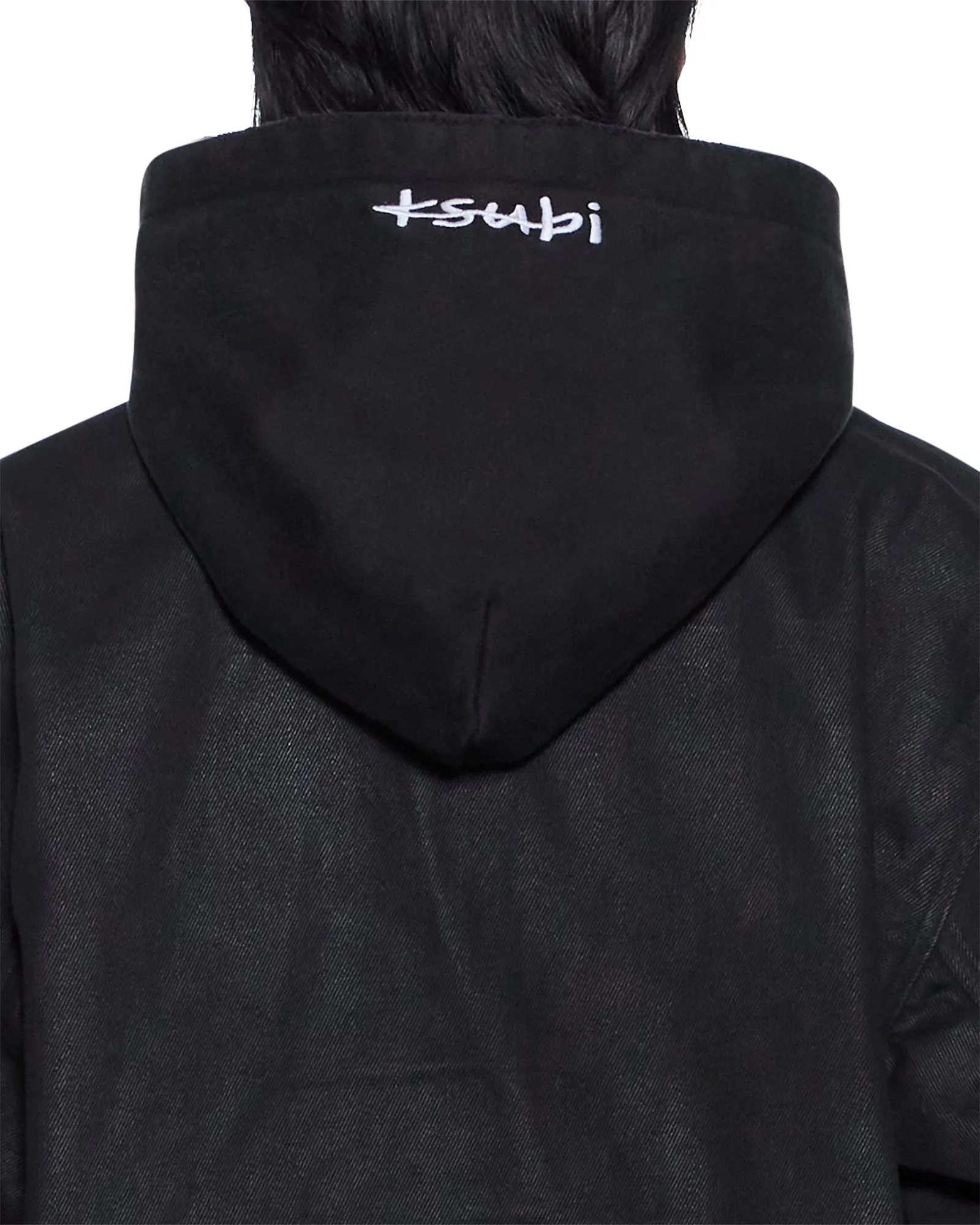 SIN CITY PLATED WAXED JACKET BLACK sold by Ksubi product image thumbnail 3
