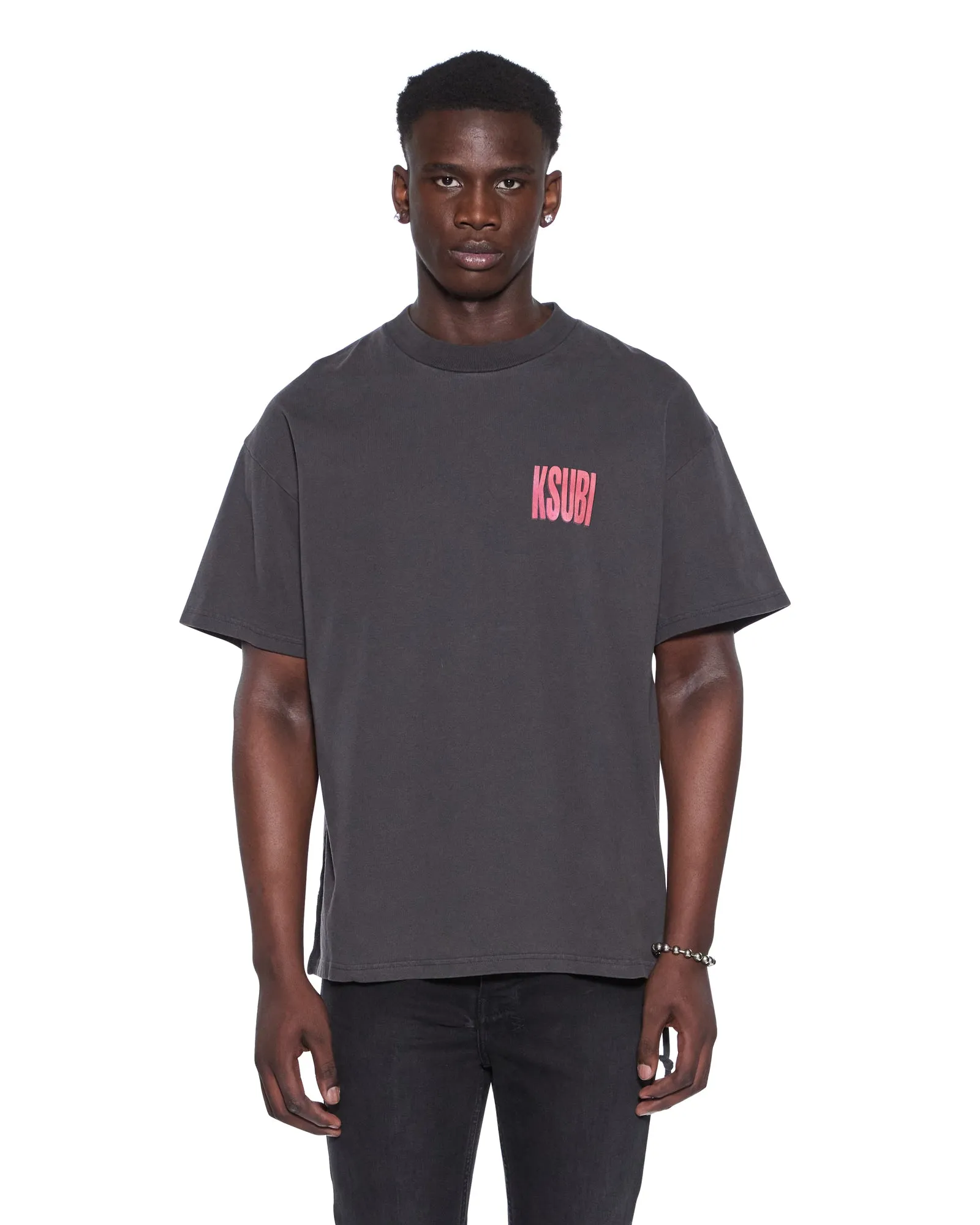 PANTHERA EKCESS SS TEE FADED BLACK sold by Ksubi product image thumbnail 3