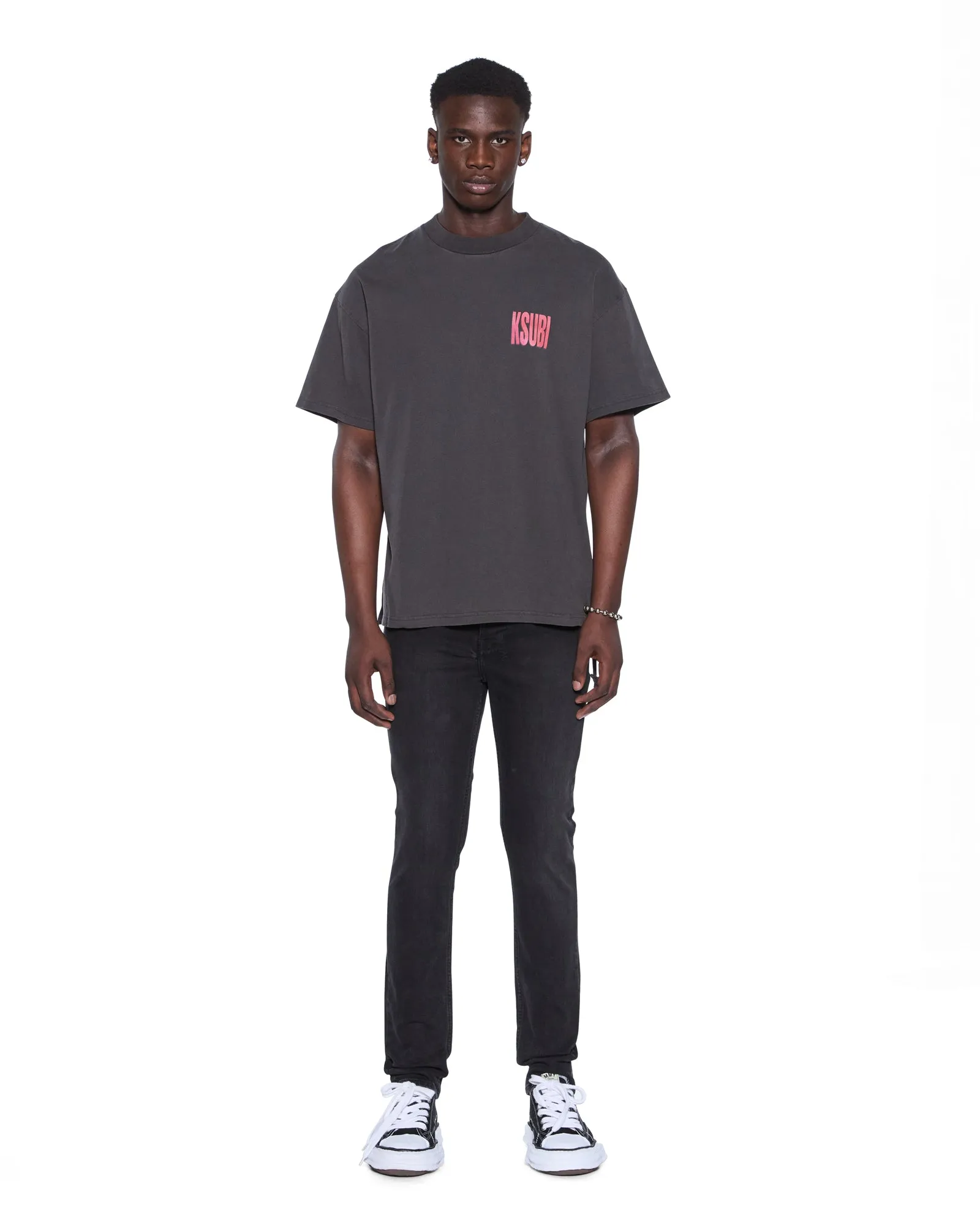PANTHERA EKCESS SS TEE FADED BLACK sold by Ksubi product image thumbnail 2