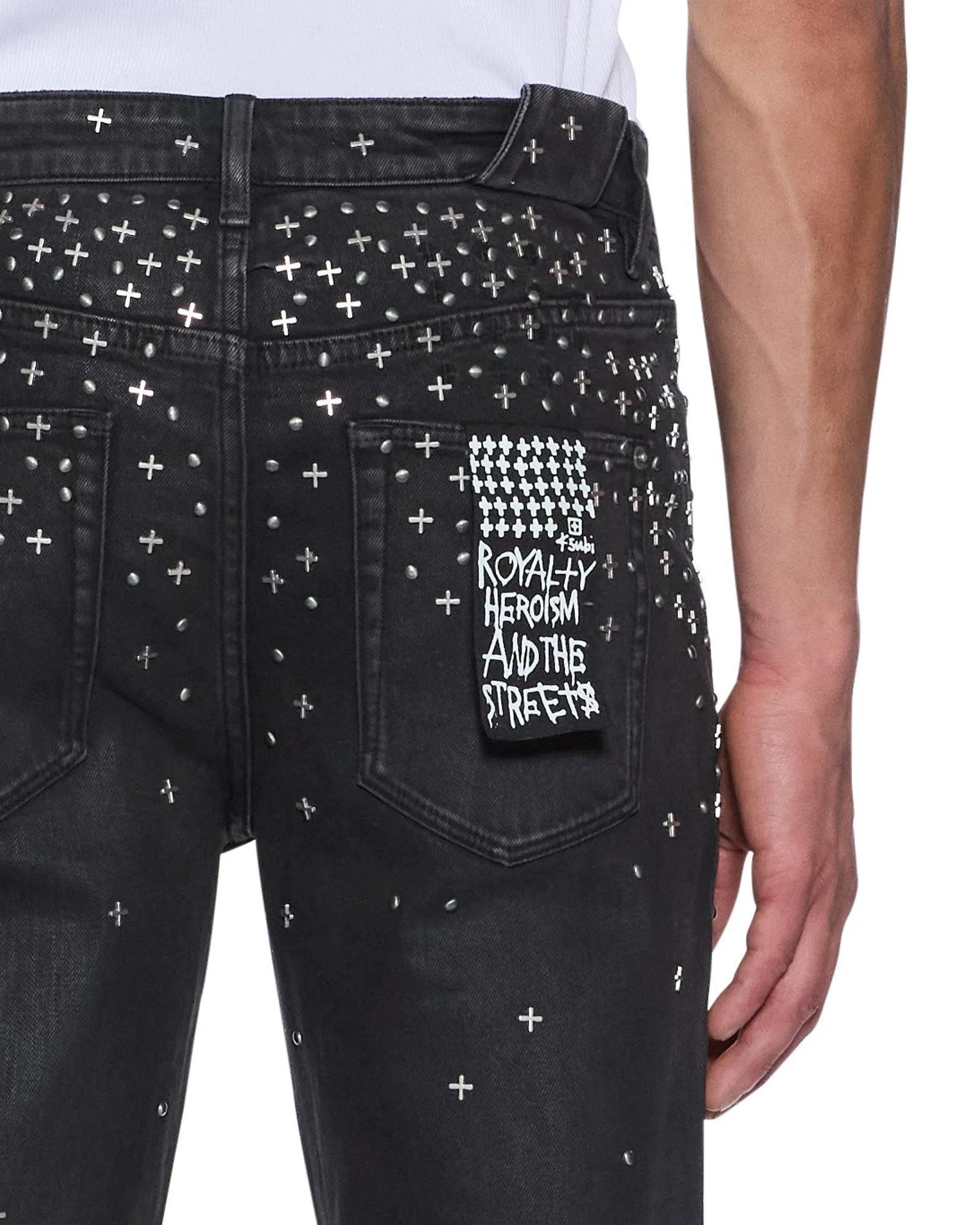 CHITCH BACKSTAGE BLACK METALIK sold by Ksubi product image thumbnail 5