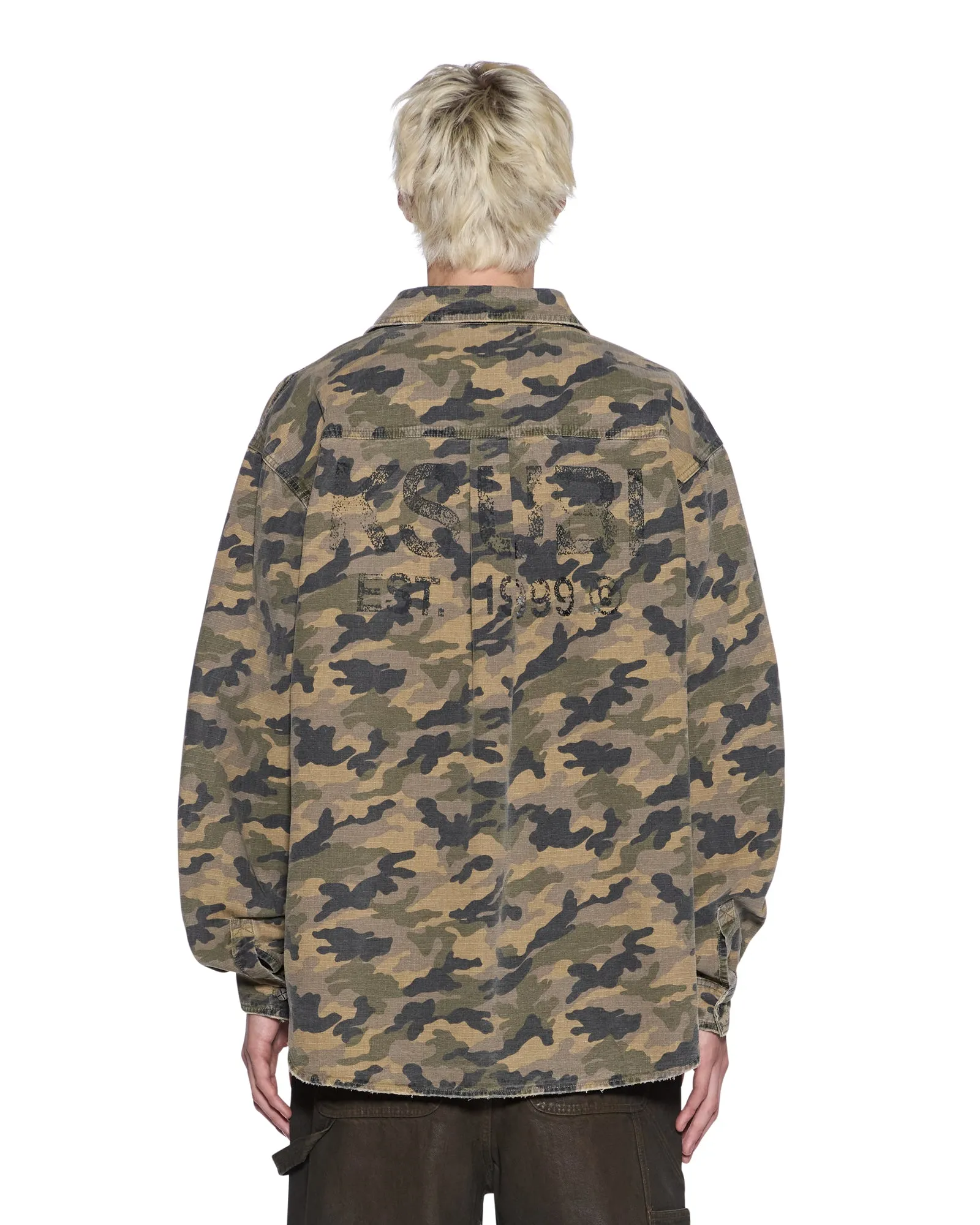 VULTURE LS SHIRT CAMO sold by Ksubi product image thumbnail 5