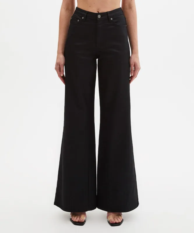 KICKER JEAN GREASE sold by Ksubi