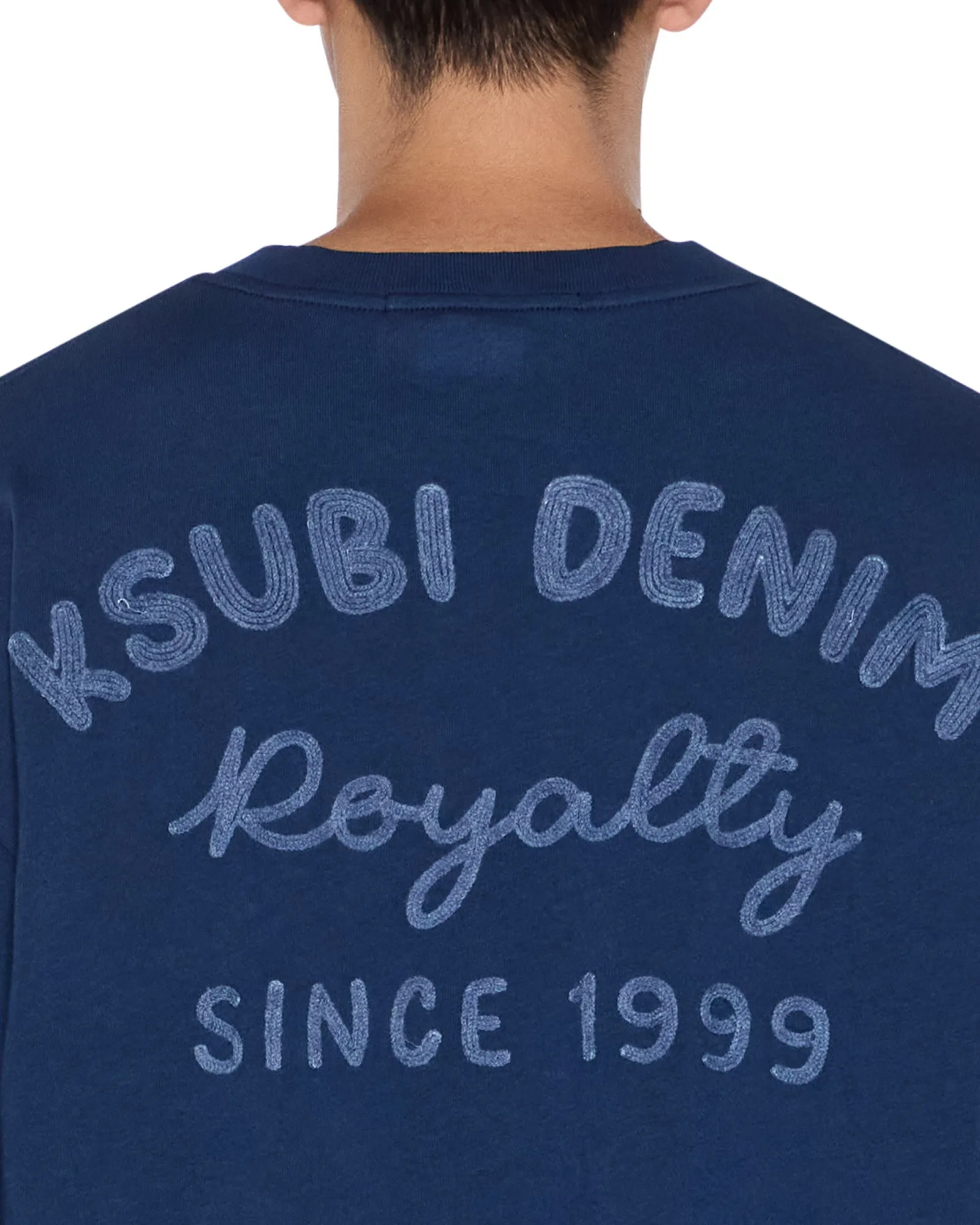 MEKANIK EKCESS LS TEE NAVY sold by Ksubi product image thumbnail 4