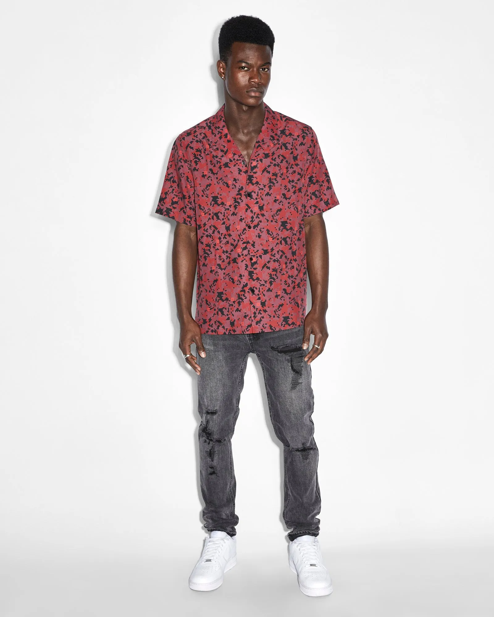 DIGI RESORT SS SHIRT MULTI sold by Ksubi product image thumbnail 2