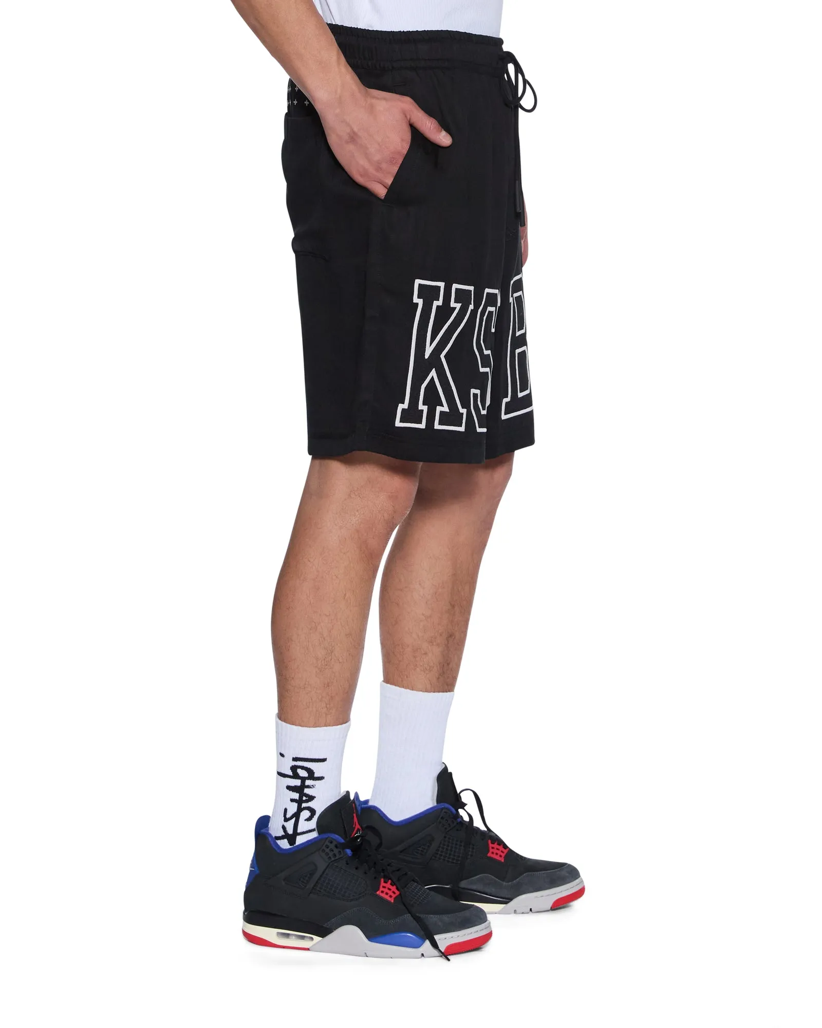 TOUCHDOWN LIFE SHORT BLACK sold by Ksubi product image thumbnail 2