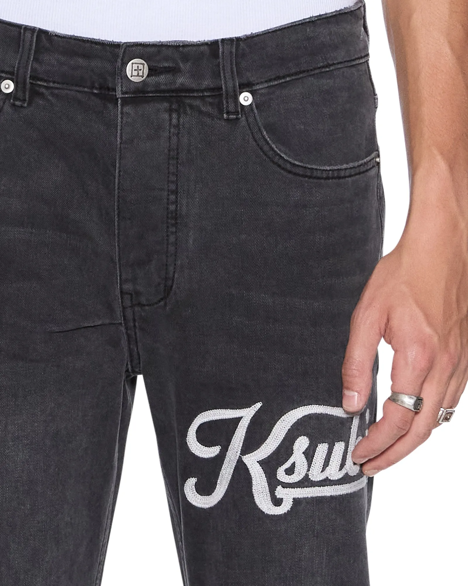 CHITCH POWDER GREY OUTFIELD sold by Ksubi product image thumbnail 3