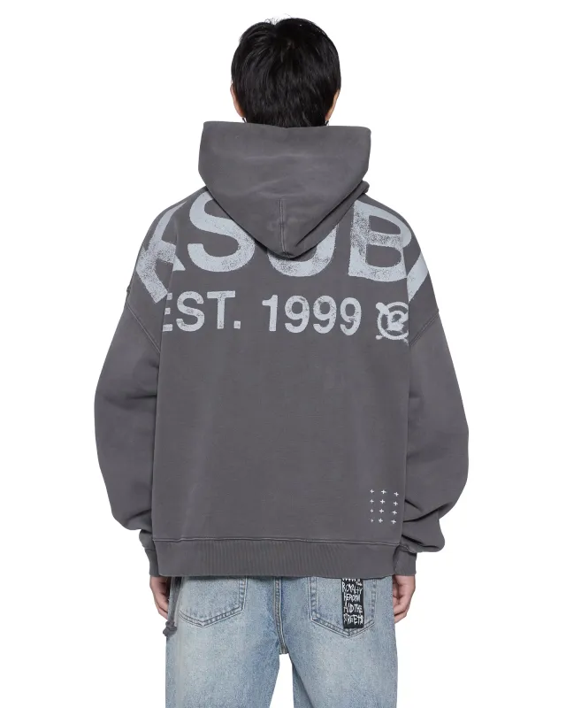STATE EKCESS HOODIE BLACK FADE sold by Ksubi