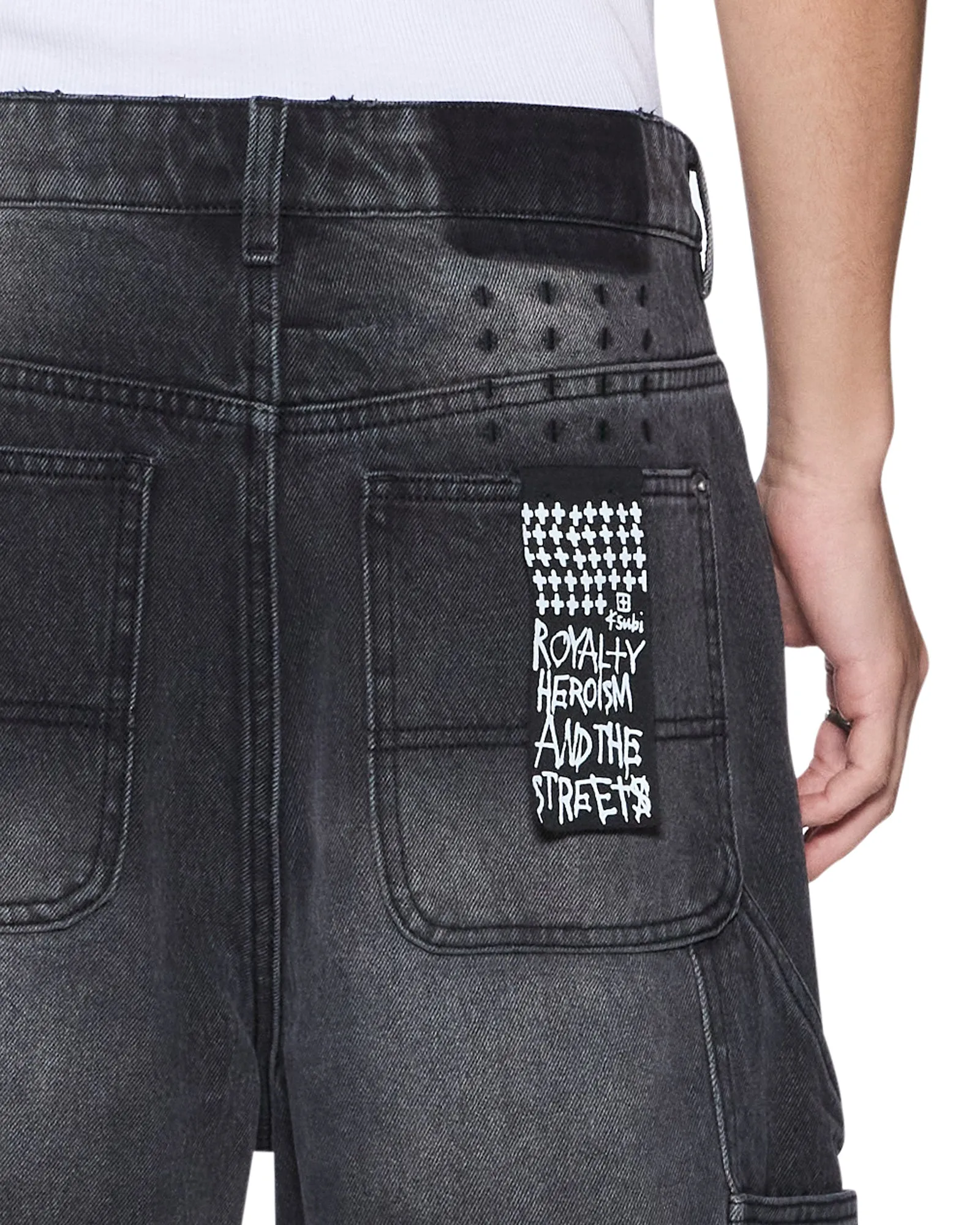 MAXX OPERATOR SHORT ASHER BLACK sold by Ksubi product image thumbnail 3