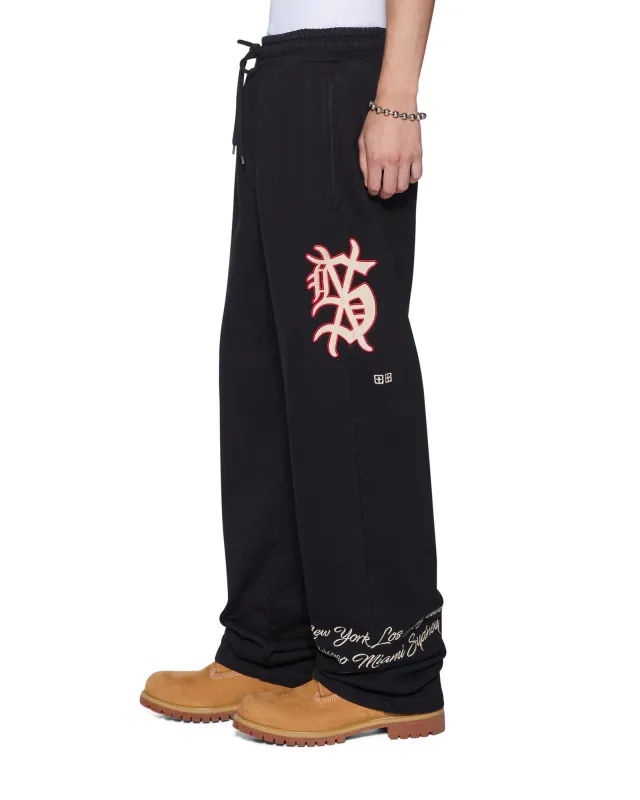 KBALL SYNTHESIS TRAK PANT JET BLACK sold by Ksubi