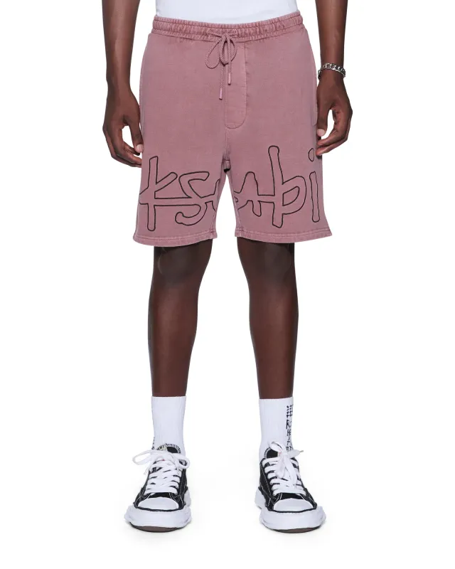 1999 TRAK SHORT PLUM made by Ksubi