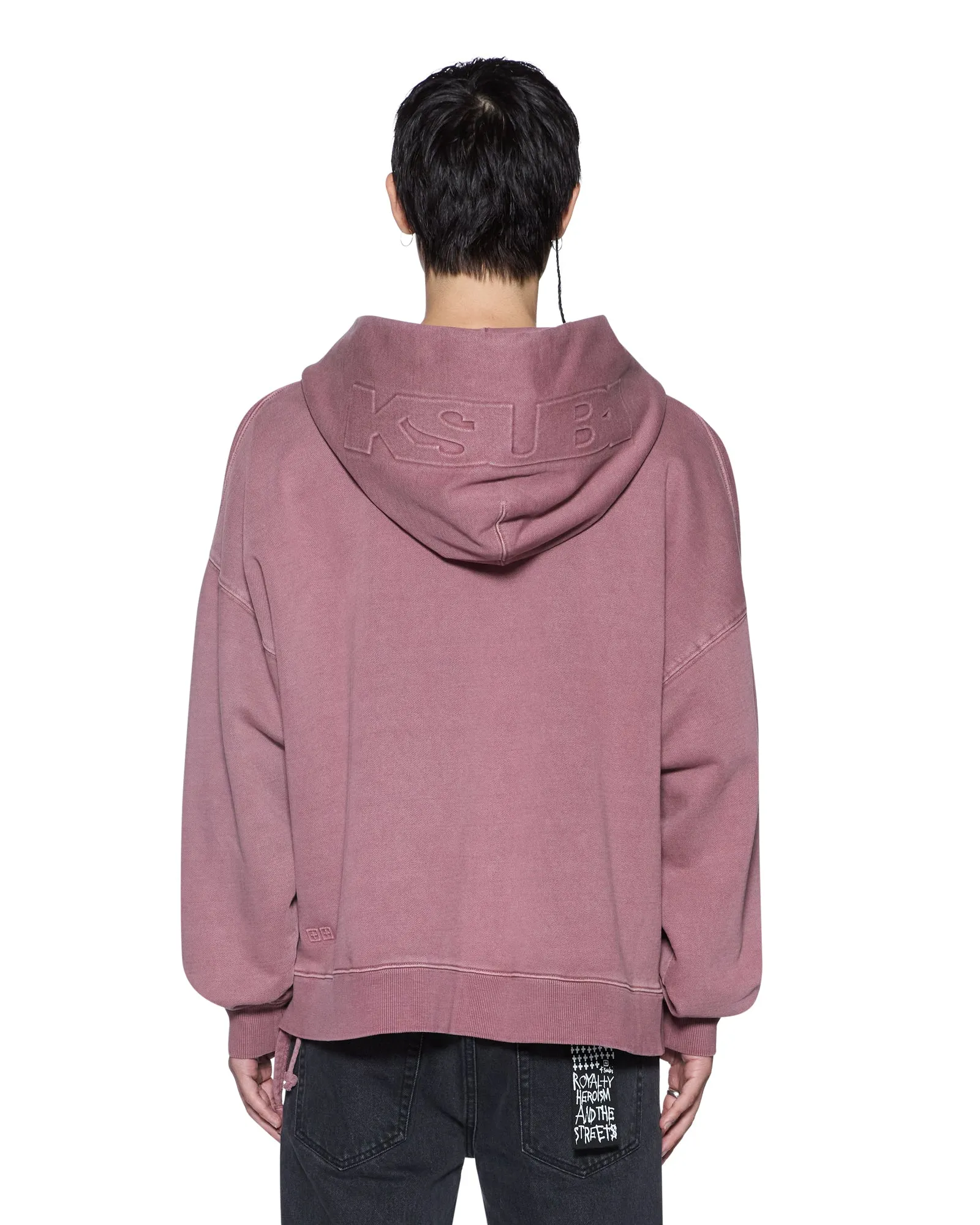 INTRUDER EKCESS ZIP HOOD PLUM sold by Ksubi product image thumbnail 3