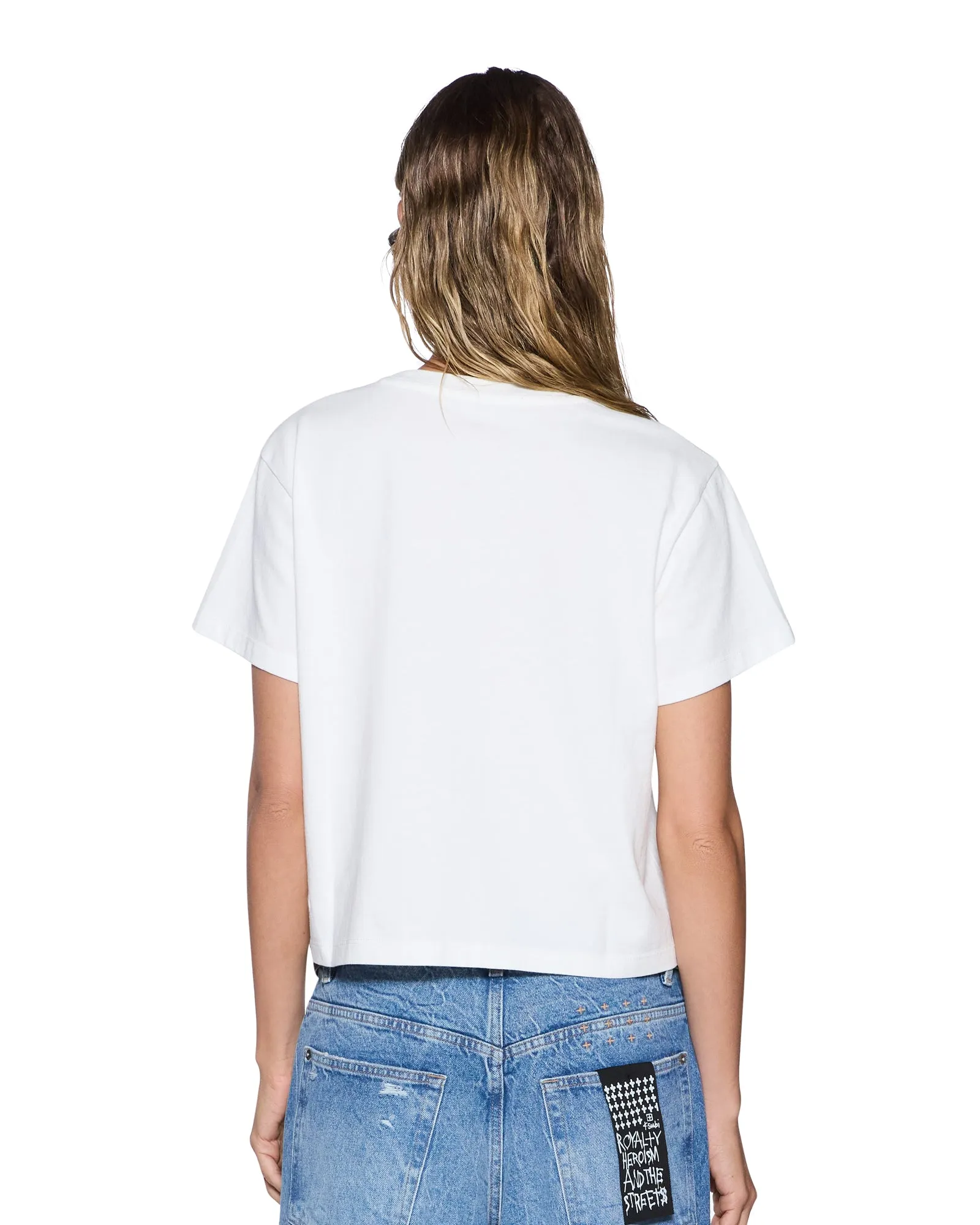 NYC SHRUNKEN SS TEE WHITE sold by Ksubi product image thumbnail 4