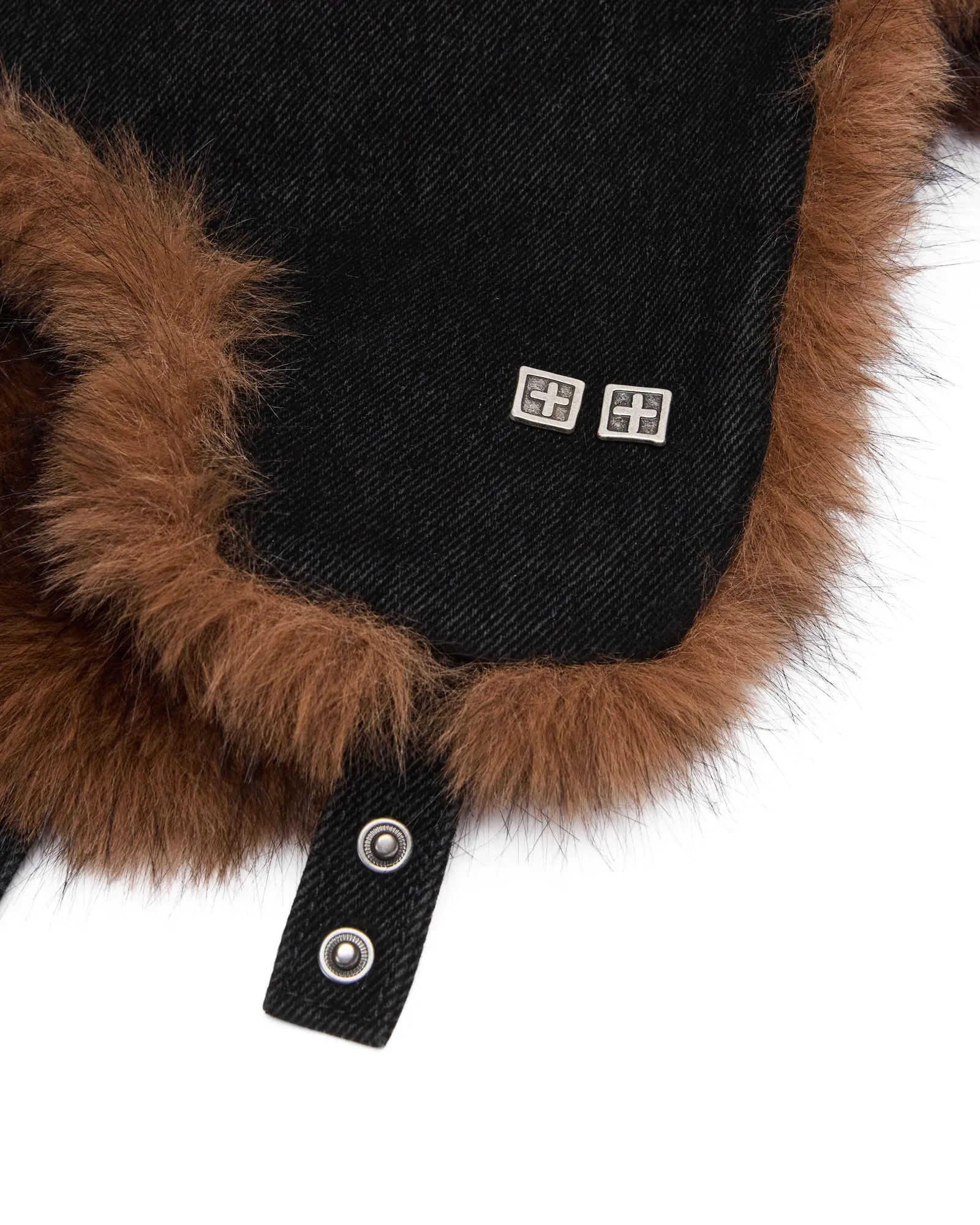 TRAPPER HAT FLOCKED BLACK sold by Ksubi product image thumbnail 4