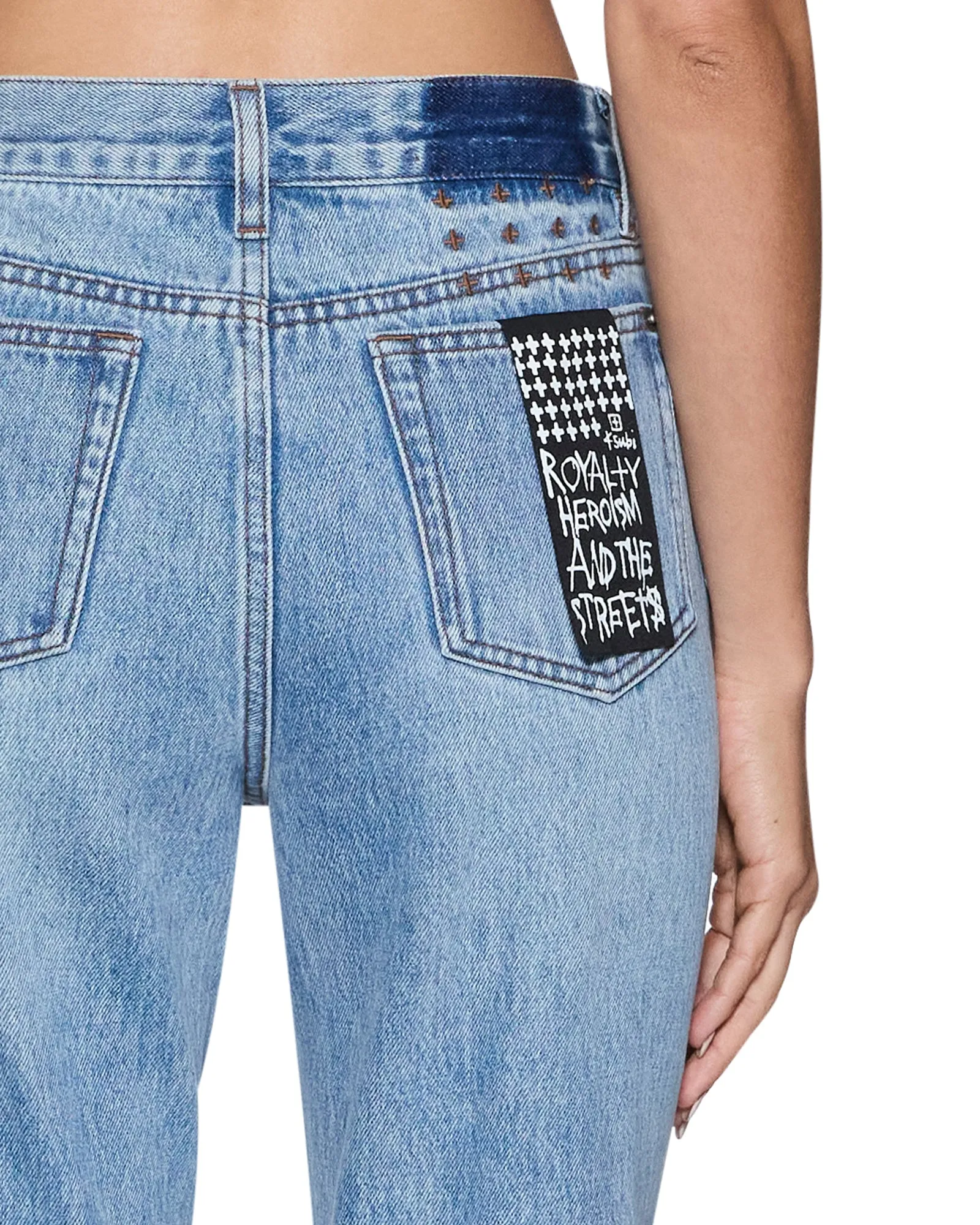 PINUP STRAIGHT JEAN BONDI BLUE sold by Ksubi product image thumbnail 3