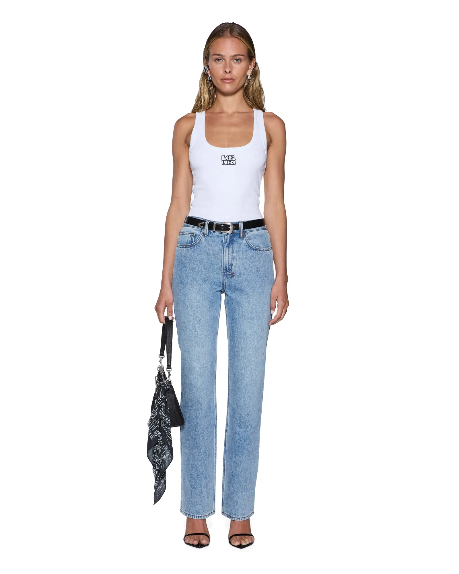 PINUP STRAIGHT JEAN BONDI BLUE sold by Ksubi product image thumbnail 2