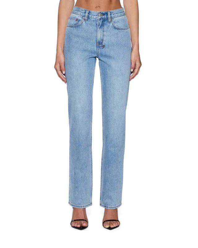 PINUP STRAIGHT JEAN BONDI BLUE made by Ksubi