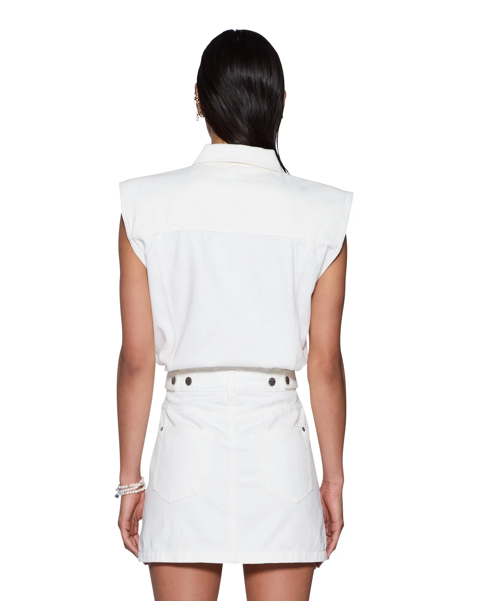 FORM UP BOILERDRESS BLANC sold by Ksubi product image thumbnail 3