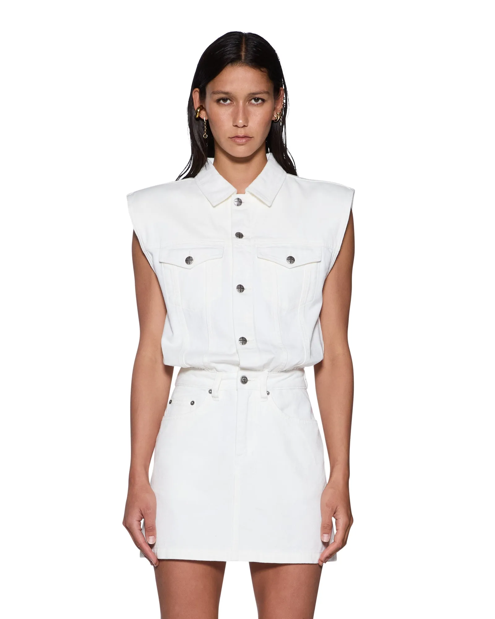 FORM UP BOILERDRESS BLANC sold by Ksubi product image thumbnail 2
