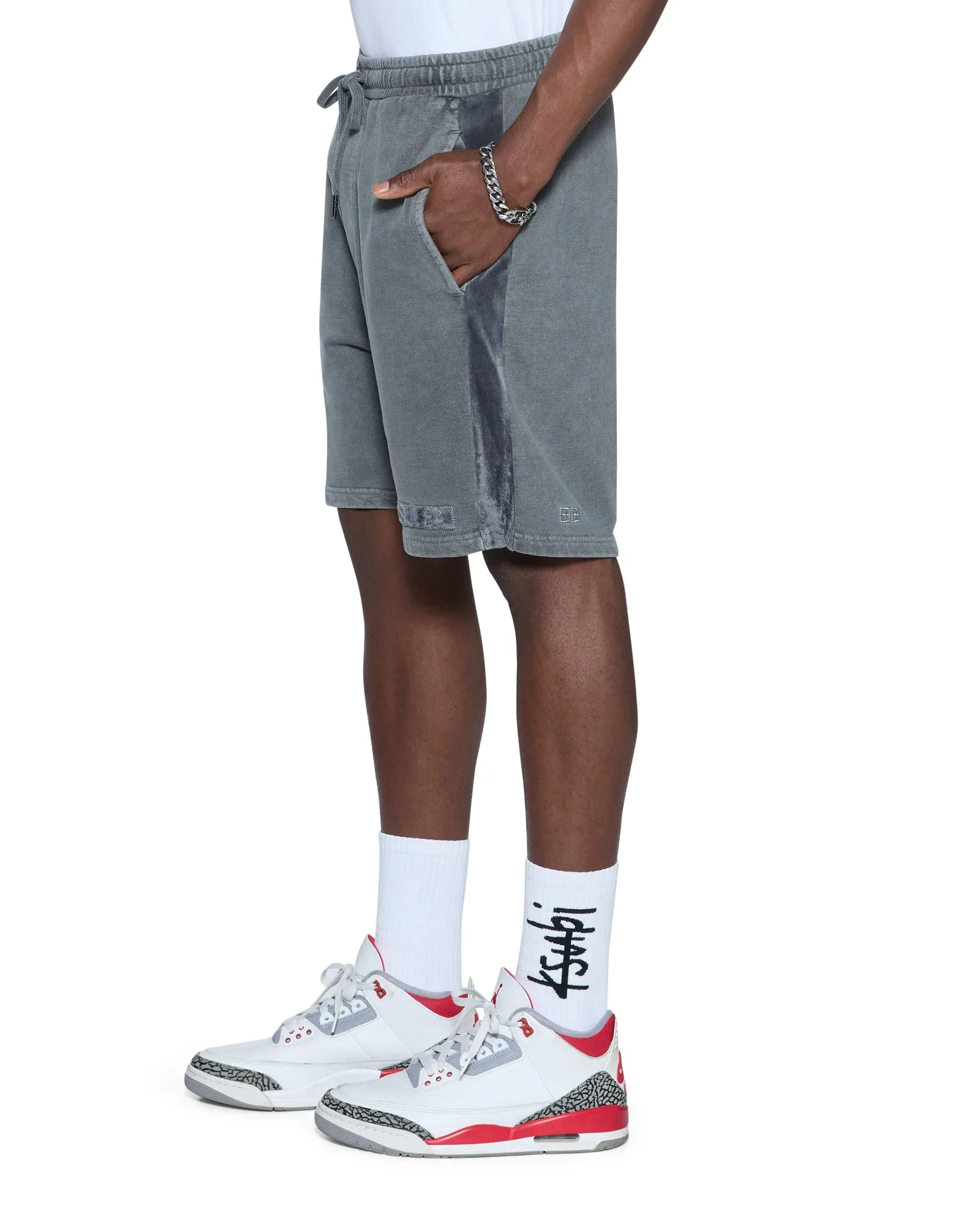 4X4 LUXE SYNTHESIS TRAK SHORT CHARCOAL sold by Ksubi product image thumbnail 2