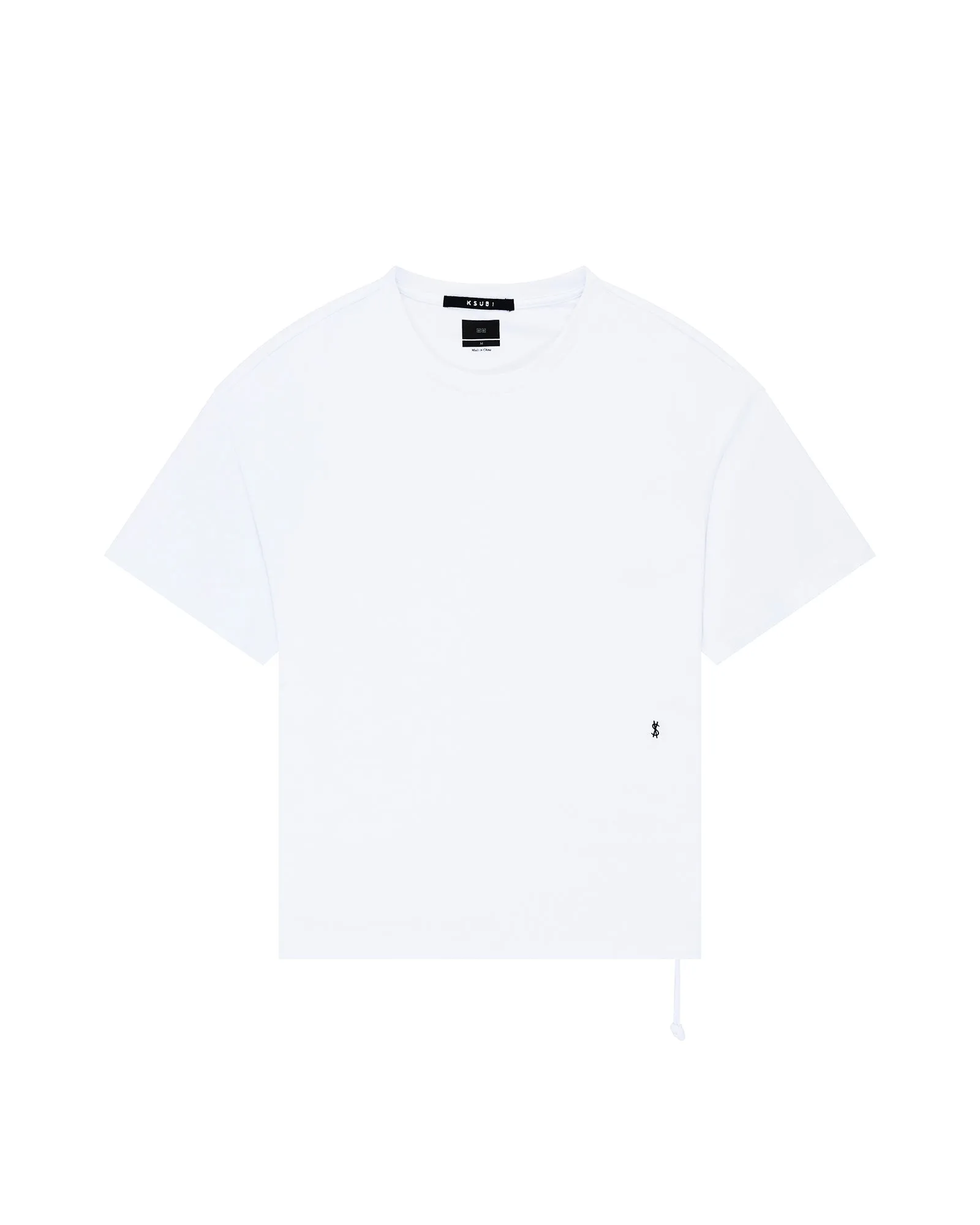 4X4 PAISE BIGGIE SS TEE WHITE BLACK sold by Ksubi product image thumbnail 5