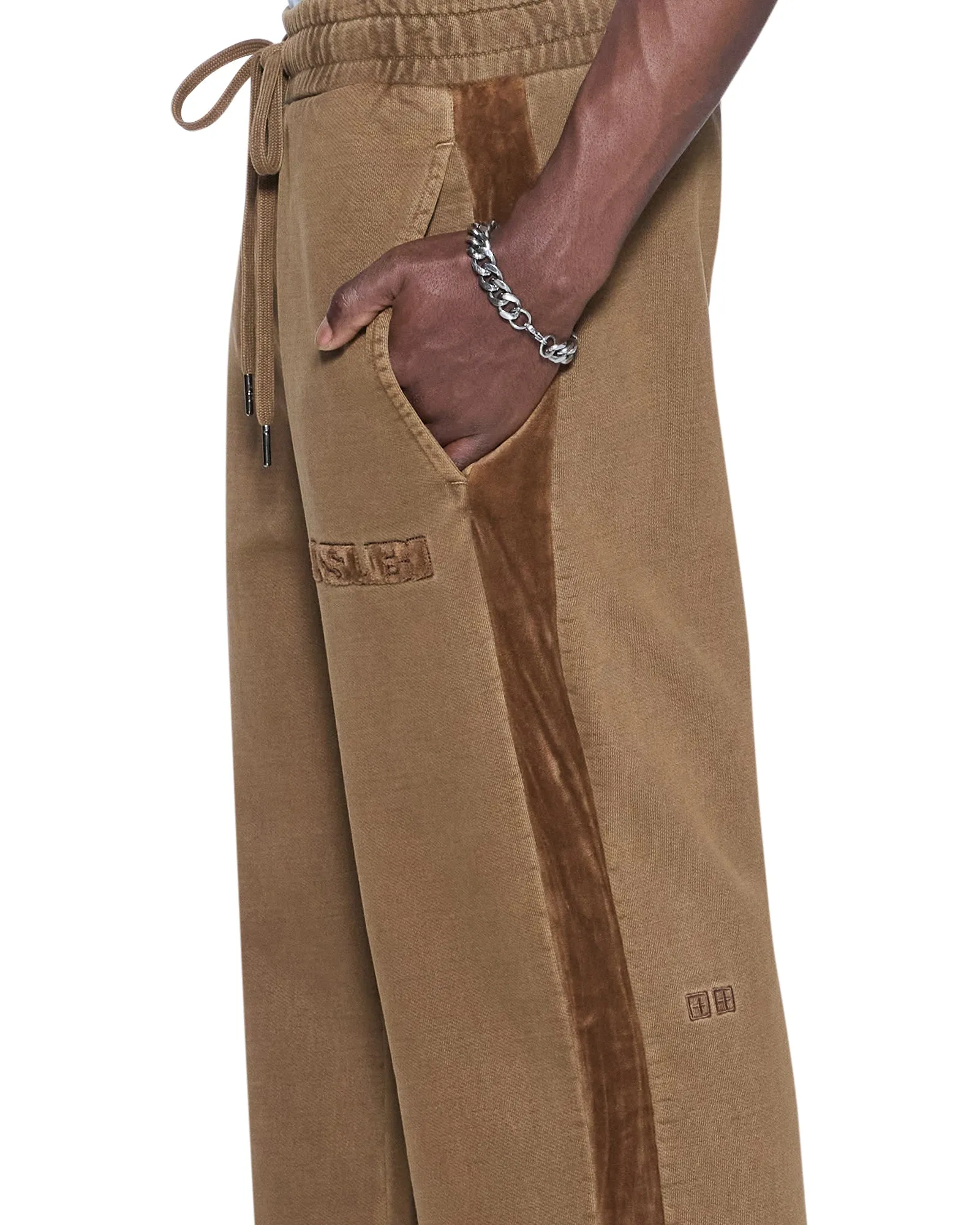 4X4 LUXE SYNTHESIS TRAK PANT ESPRESSO sold by Ksubi product image thumbnail 4