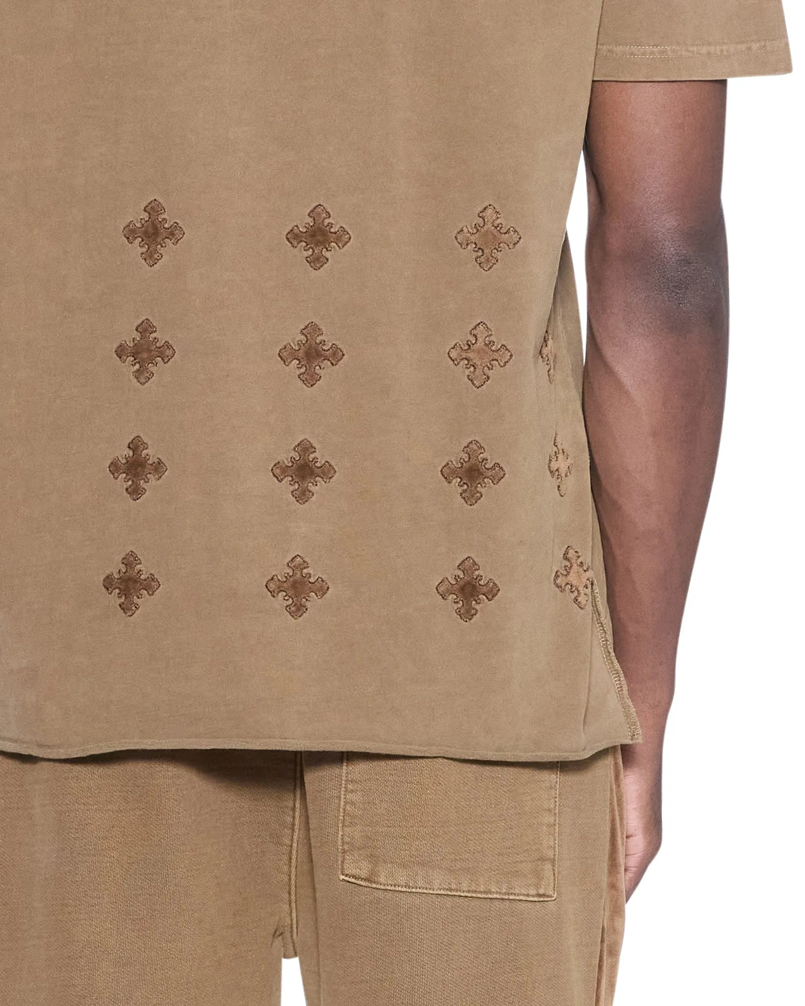 4X4 PAISE BIGGIE SS TEE ESPRESSO sold by Ksubi product image thumbnail 3