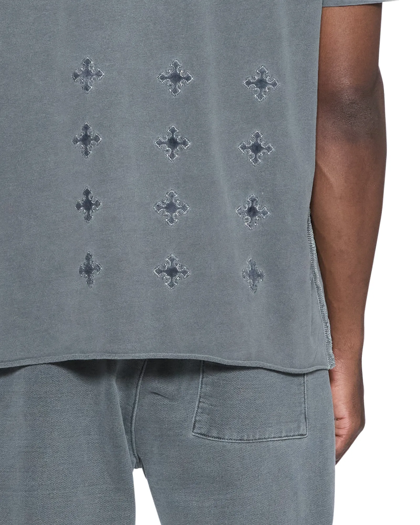 4X4 PAISE BIGGIE SS TEE CHARCOAL sold by Ksubi product image thumbnail 3