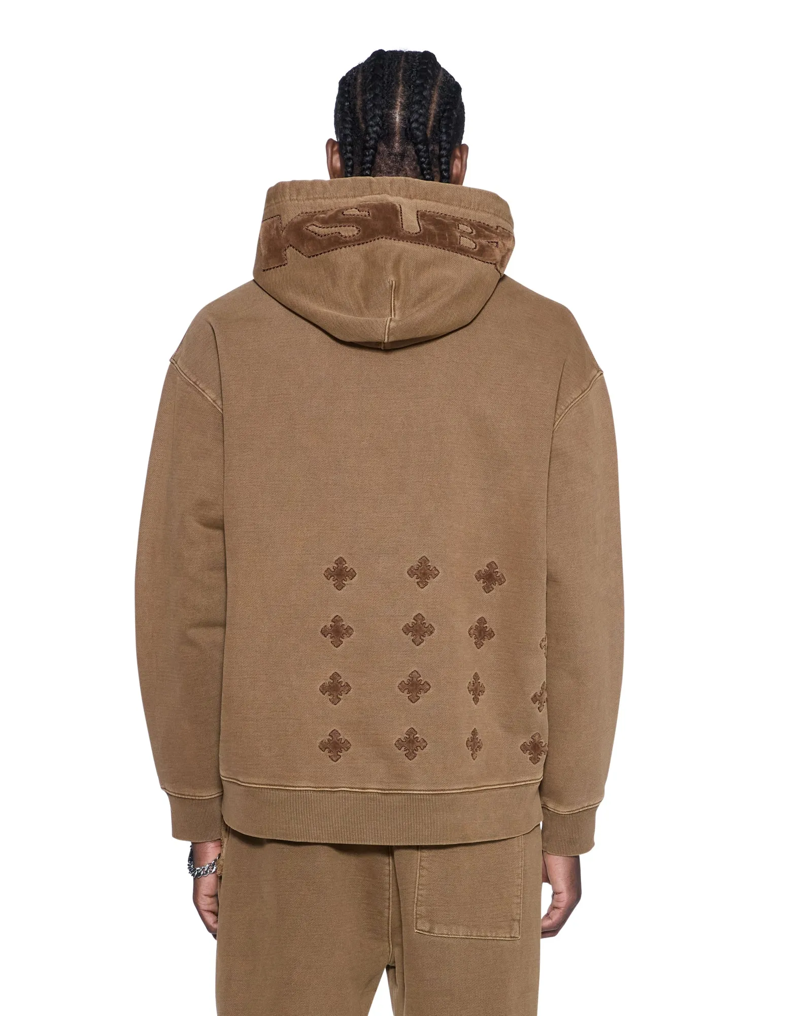 4X4 PAISE BIGGIE HOODIE ESPRESSO sold by Ksubi