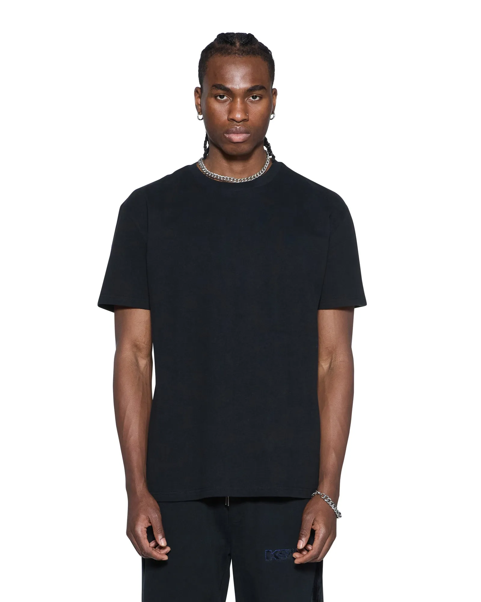 4X4 PAISE BIGGIE SS TEE COBALT BLACK sold by Ksubi product image thumbnail 2