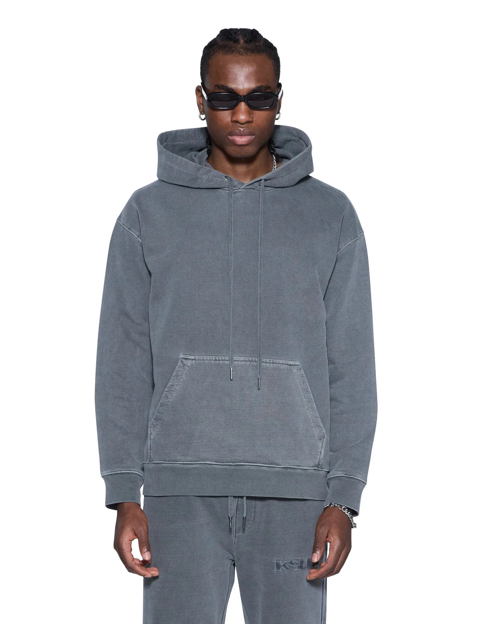 4X4 PAISE BIGGIE HOODIE CHARCOAL sold by Ksubi product image thumbnail 2
