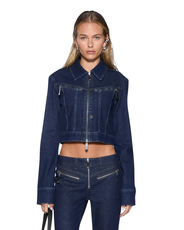 SLIM TRUCKER JACKET ORIGINAL RINSE made by Ksubi