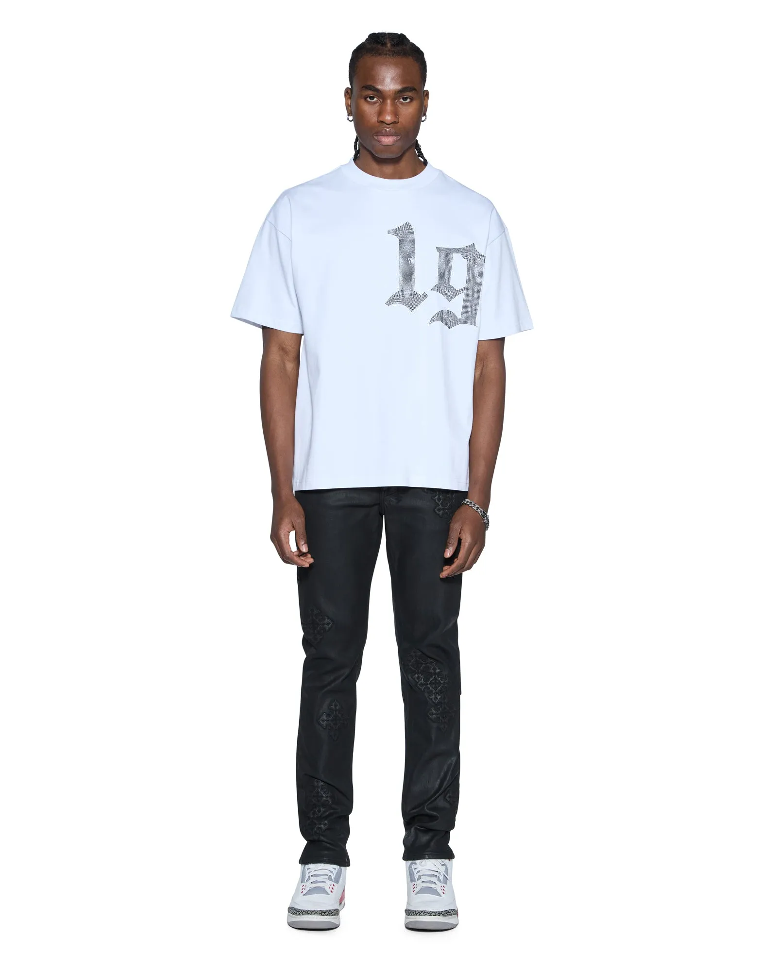 STARDOM EKCESS SS TEE TRU WHITE sold by Ksubi product image thumbnail 3