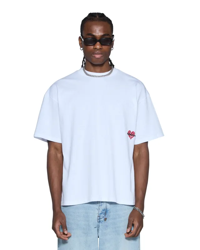 HBL EKCESS SS TEE PEACHED WHITE made by Ksubi