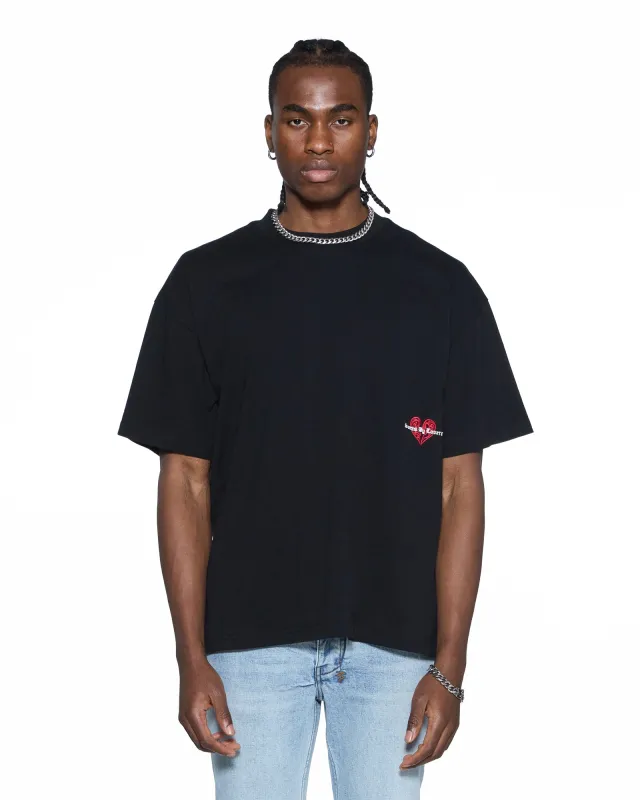 HBL EKCESS SS TEE PEACHED BLACK made by Ksubi