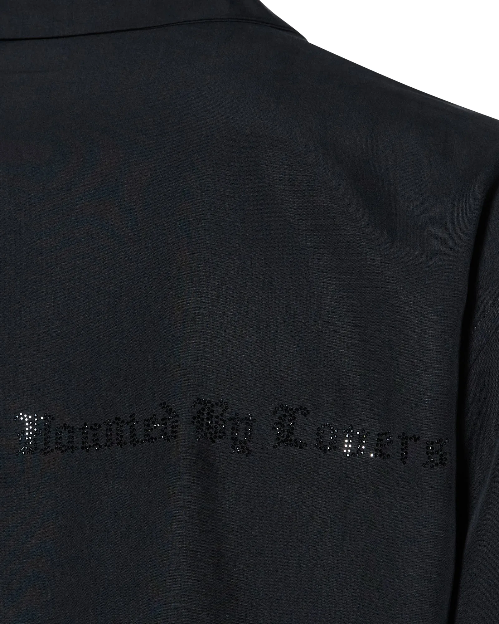 HBL DINER SS SHIRT SATIN BLACK sold by Ksubi product image thumbnail 5