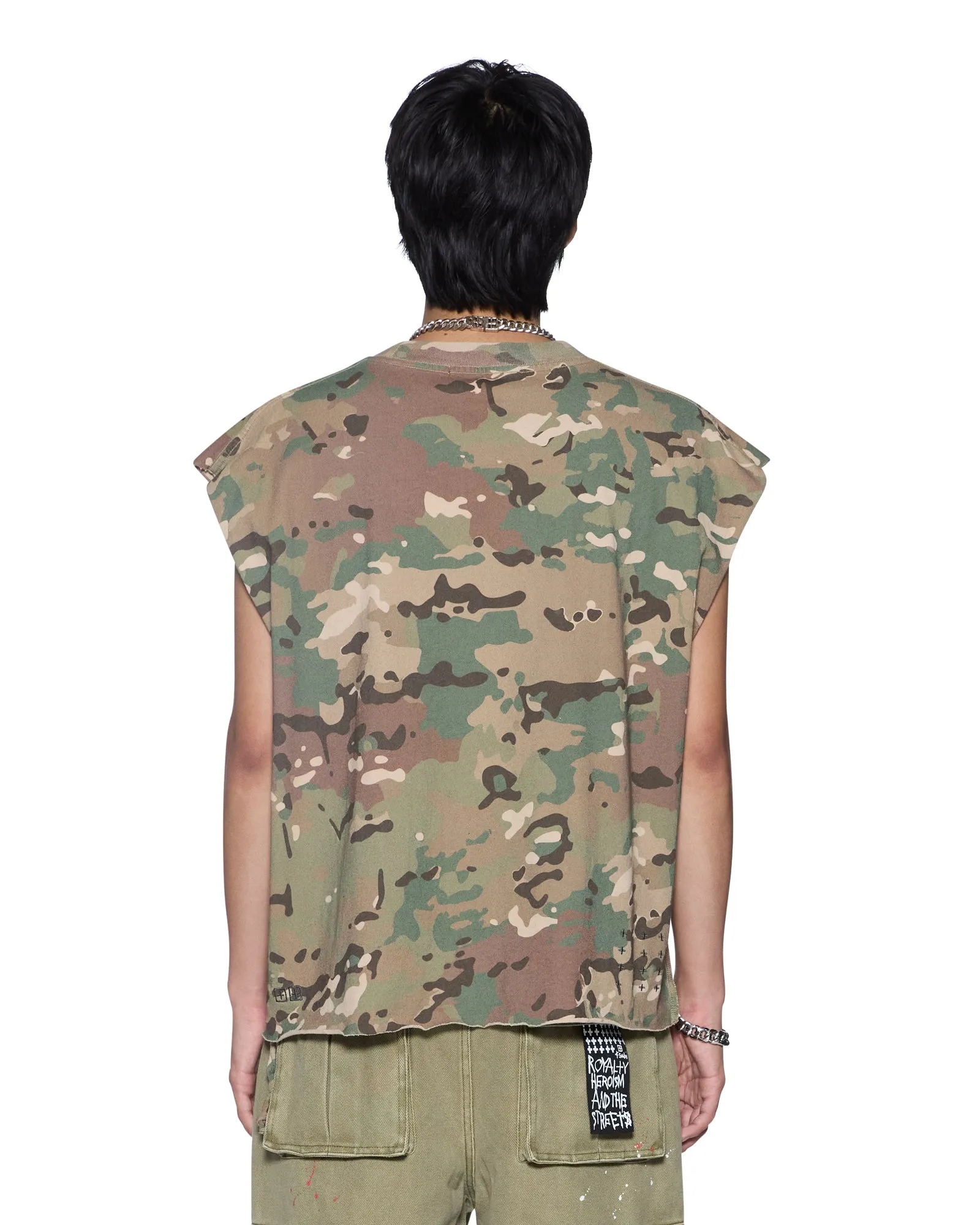 STATE EKCESS CUT OFF WOODLAND sold by Ksubi product image thumbnail 4
