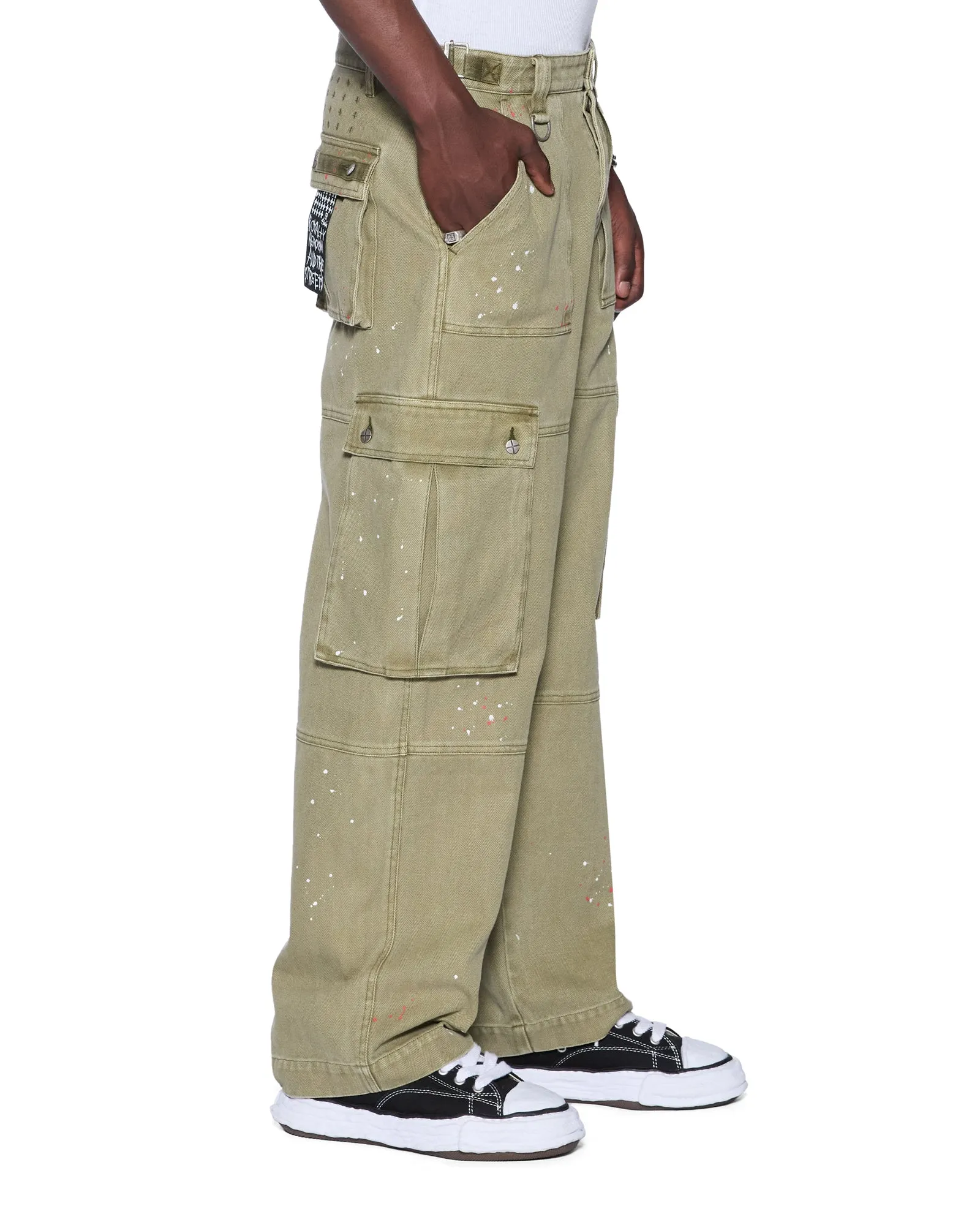 TROOPER CARGO PANT MILITANT sold by Ksubi product image thumbnail 3