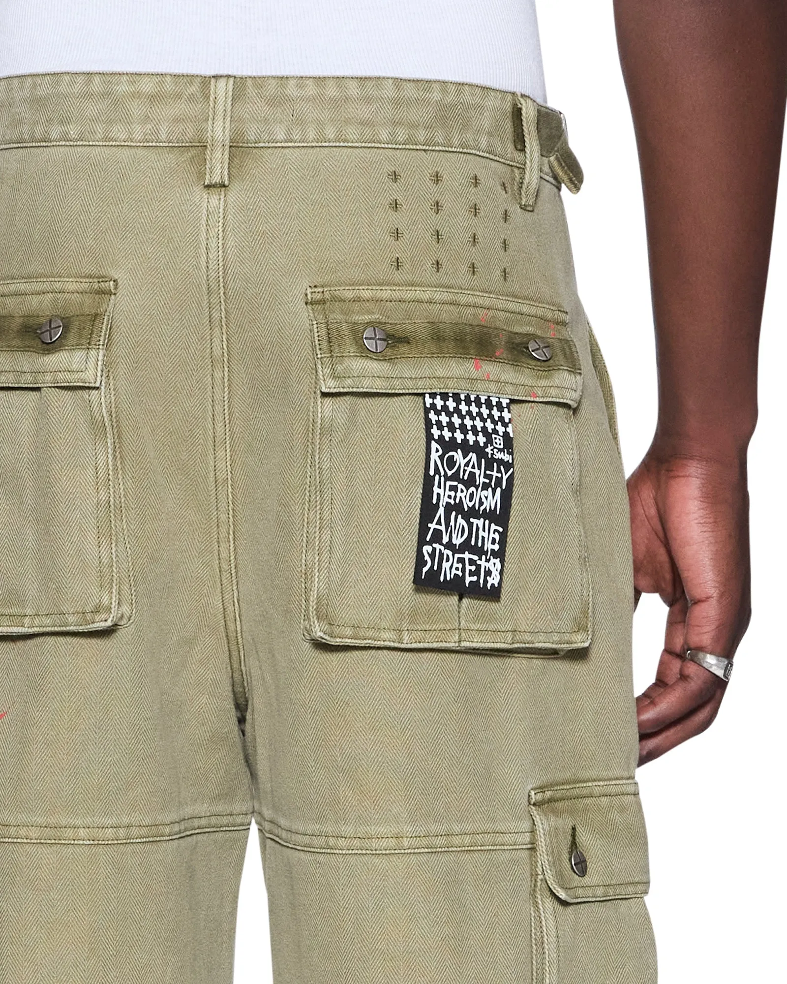 TROOPER CARGO PANT MILITANT sold by Ksubi product image thumbnail 4