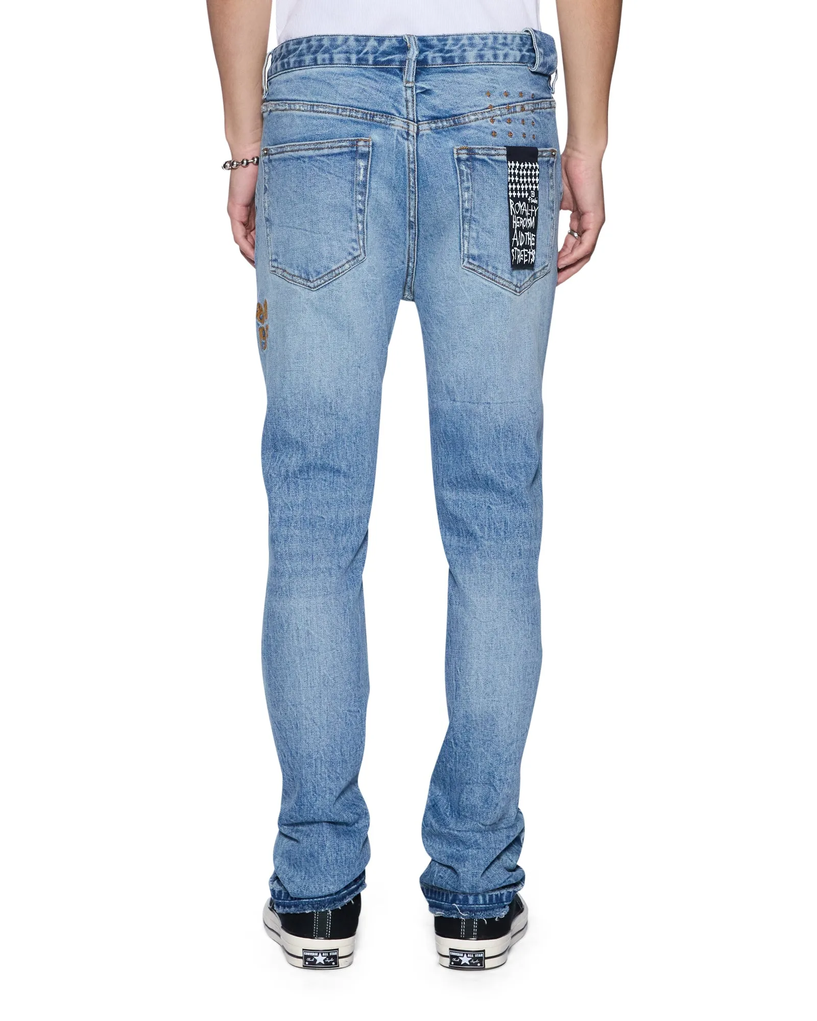 CHITCH PUBLIC BLUE REPAIR SKRIBED sold by Ksubi product image thumbnail 3