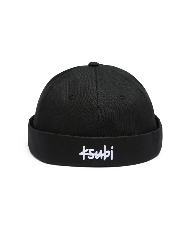 1999 BRIMLESS CAP BLACK made by Ksubi