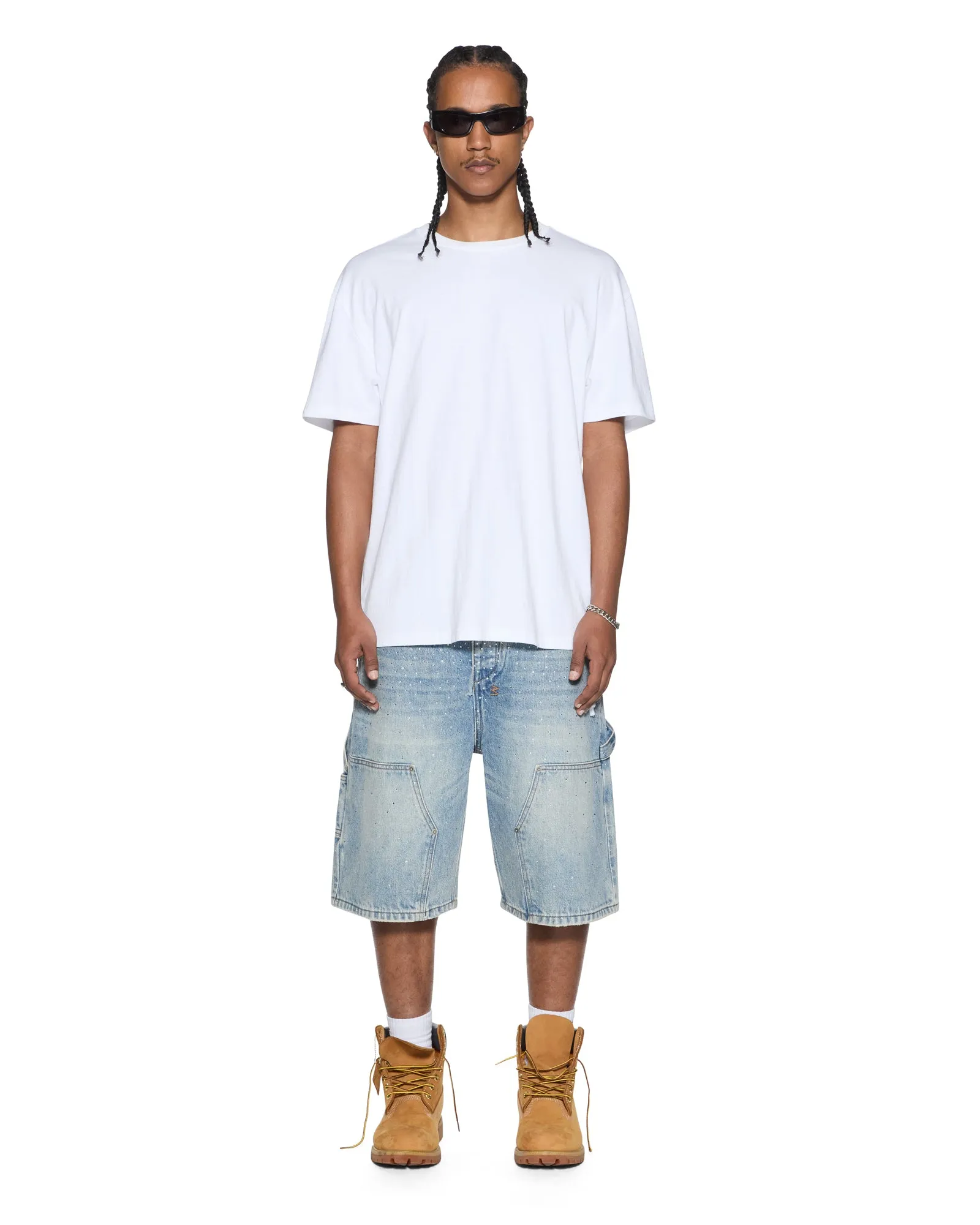 4X4 BIGGIE SS TEE TRU WHITE/BLUE sold by Ksubi product image thumbnail 2
