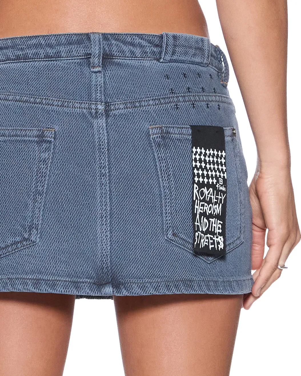 MICRO MINI SKIRT EXPOSED MIRAGE sold by Ksubi product image thumbnail 2
