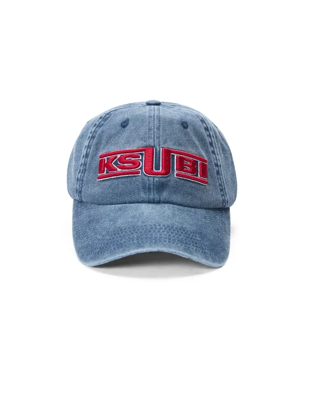 USA DAD CAP NAVY made by Ksubi
