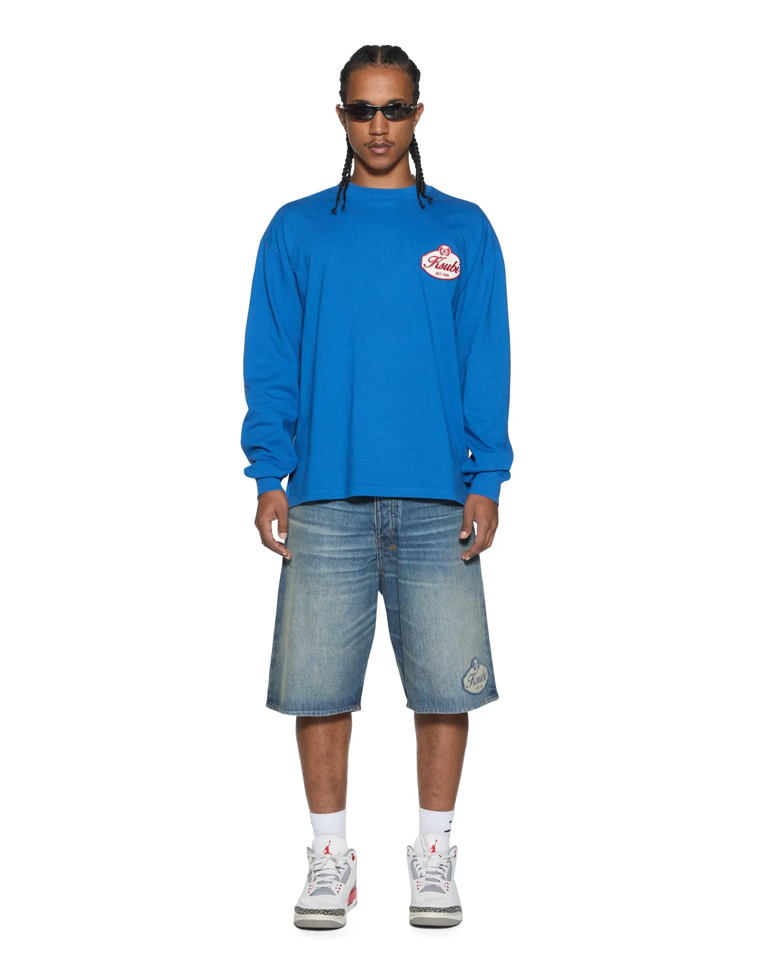 KLASSE EKCESS LS TEE BOLT BLUE sold by Ksubi product image thumbnail 3
