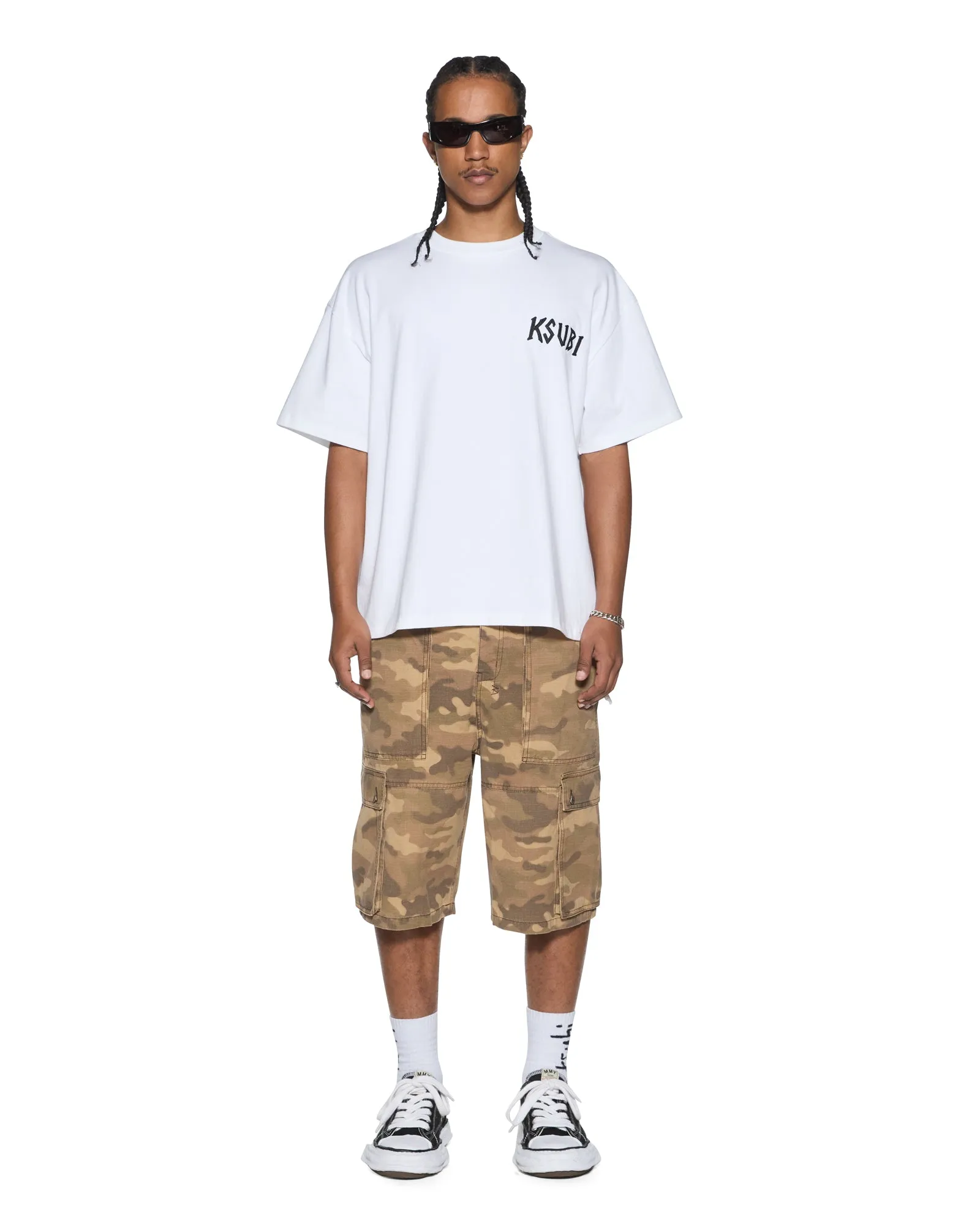 TROOP CARGO SHORT SAND CAMO sold by Ksubi product image thumbnail 2