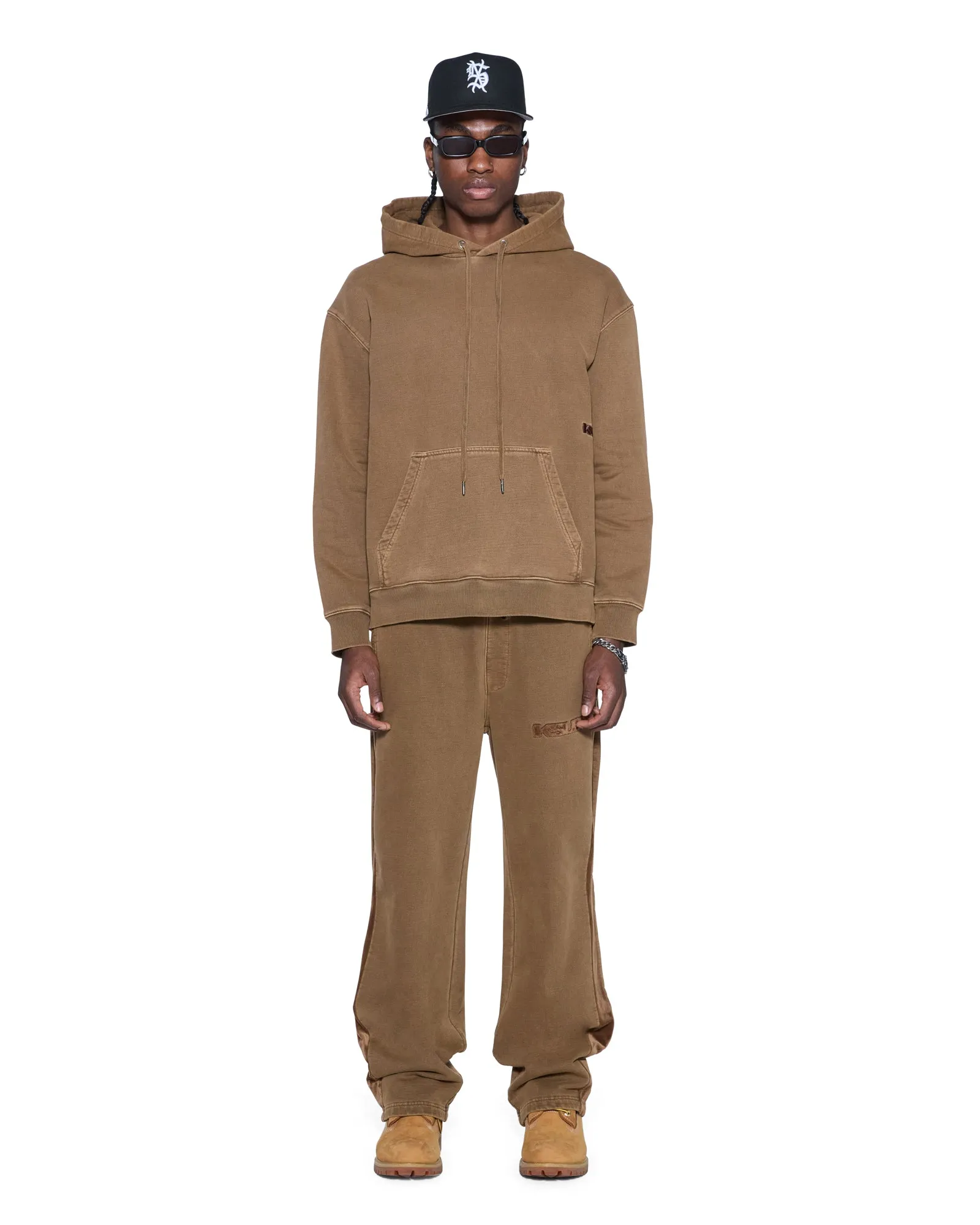 4X4 LUXE BIGGIE HOODIE ESPRESSO sold by Ksubi product image thumbnail 4