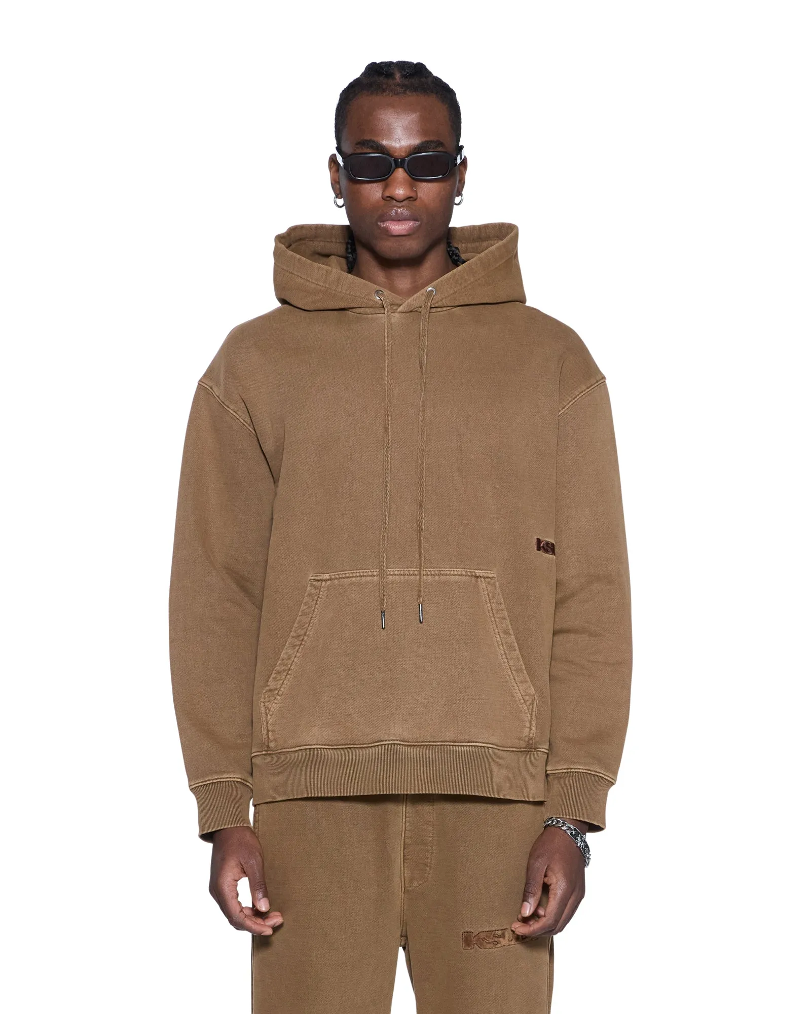 4X4 LUXE BIGGIE HOODIE ESPRESSO sold by Ksubi product image thumbnail 2